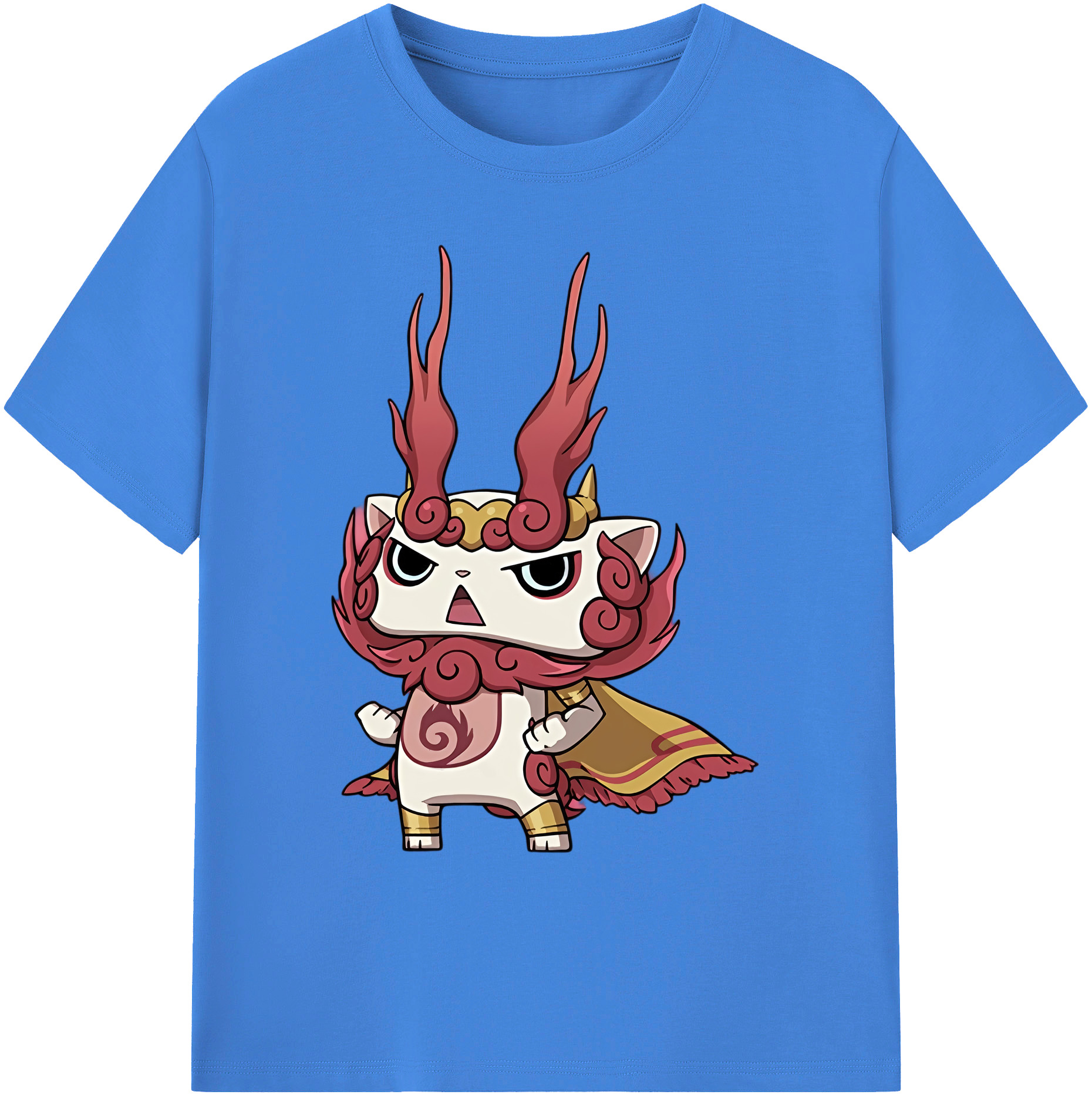 （画像用） 妖怪ウォッチ Yo-kai Watch 綿100％ メンズ半袖Tシャツ｜肌触りやわらか＆通気性