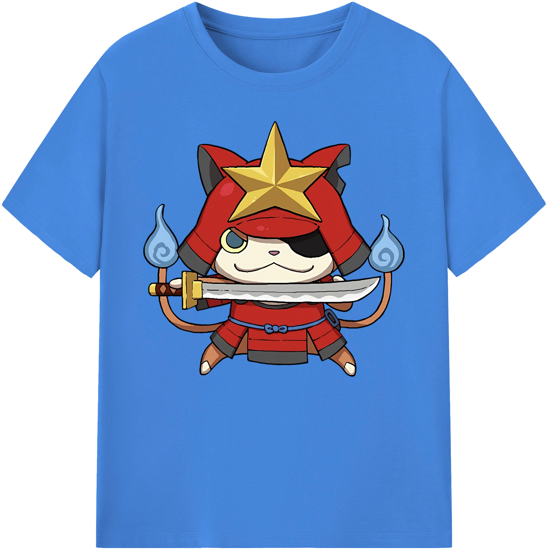（画像用） 妖怪ウォッチ Yo-kai Watch 綿100％ メンズ半袖Tシャツ｜肌触りやわらか＆通気性