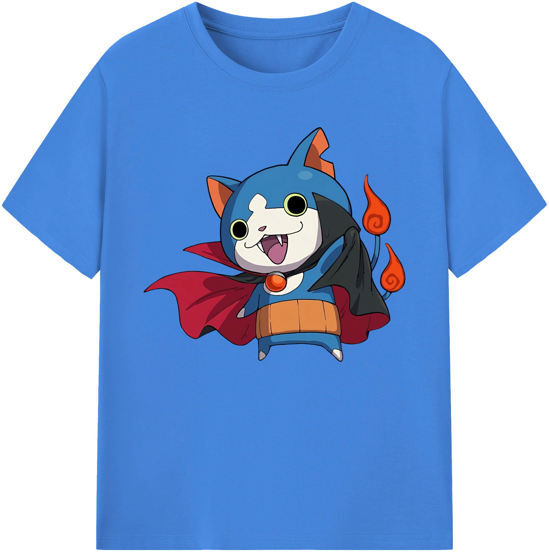 （画像用） 妖怪ウォッチ Yo-kai Watch 綿100％ メンズ半袖Tシャツ｜肌触りやわらか＆通気性