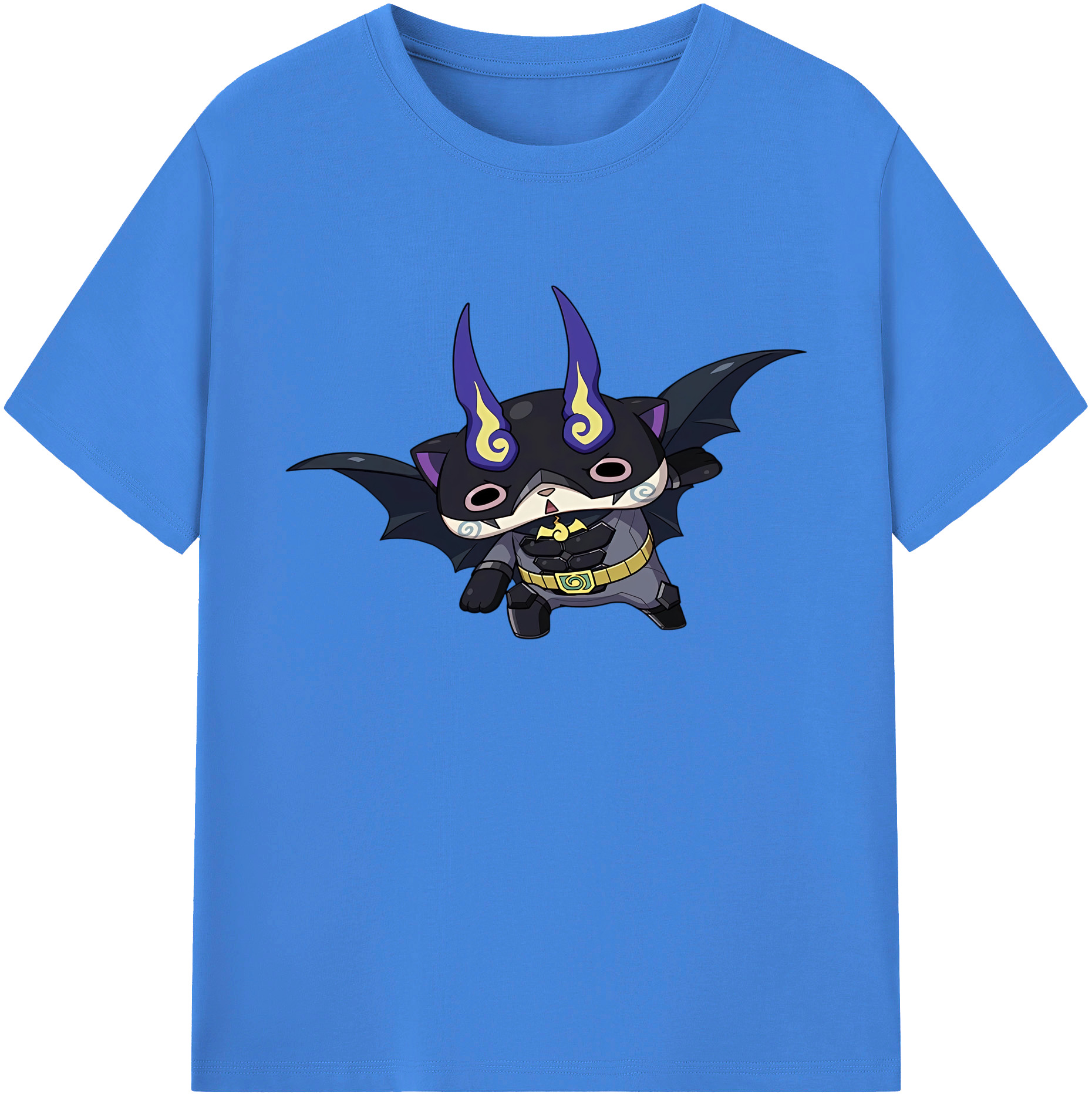 （画像用） 妖怪ウォッチ Yo-kai Watch 綿100％ メンズ半袖Tシャツ｜肌触りやわらか＆通気性