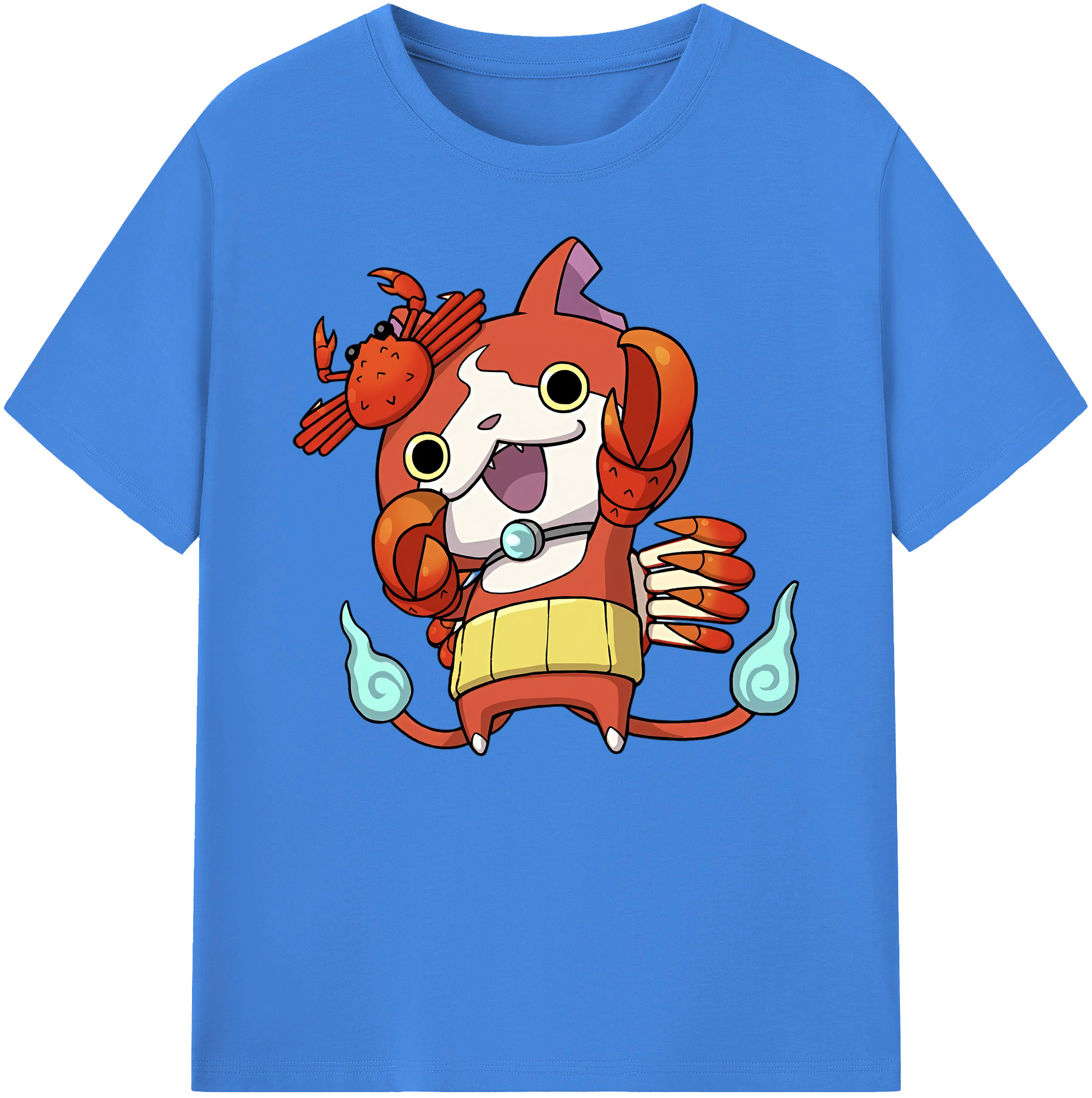（画像用） 妖怪ウォッチ Yo-kai Watch 綿100％ メンズ半袖Tシャツ｜肌触りやわらか＆通気性