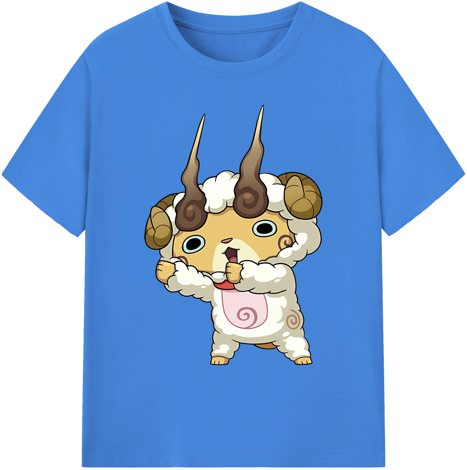 （画像用） 妖怪ウォッチ Yo-kai Watch 綿100％ メンズ半袖Tシャツ｜肌触りやわらか＆通気性