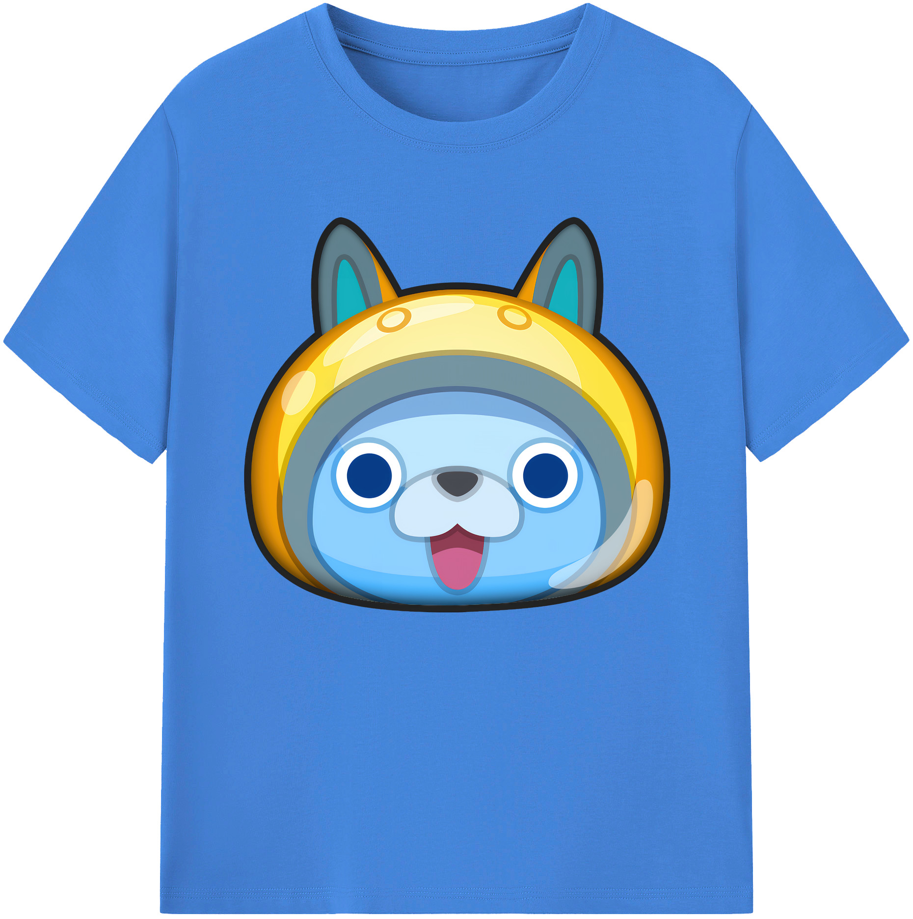 （画像用） 妖怪ウォッチ Yo-kai Watch 綿100％ メンズ半袖Tシャツ｜肌触りやわらか＆通気性