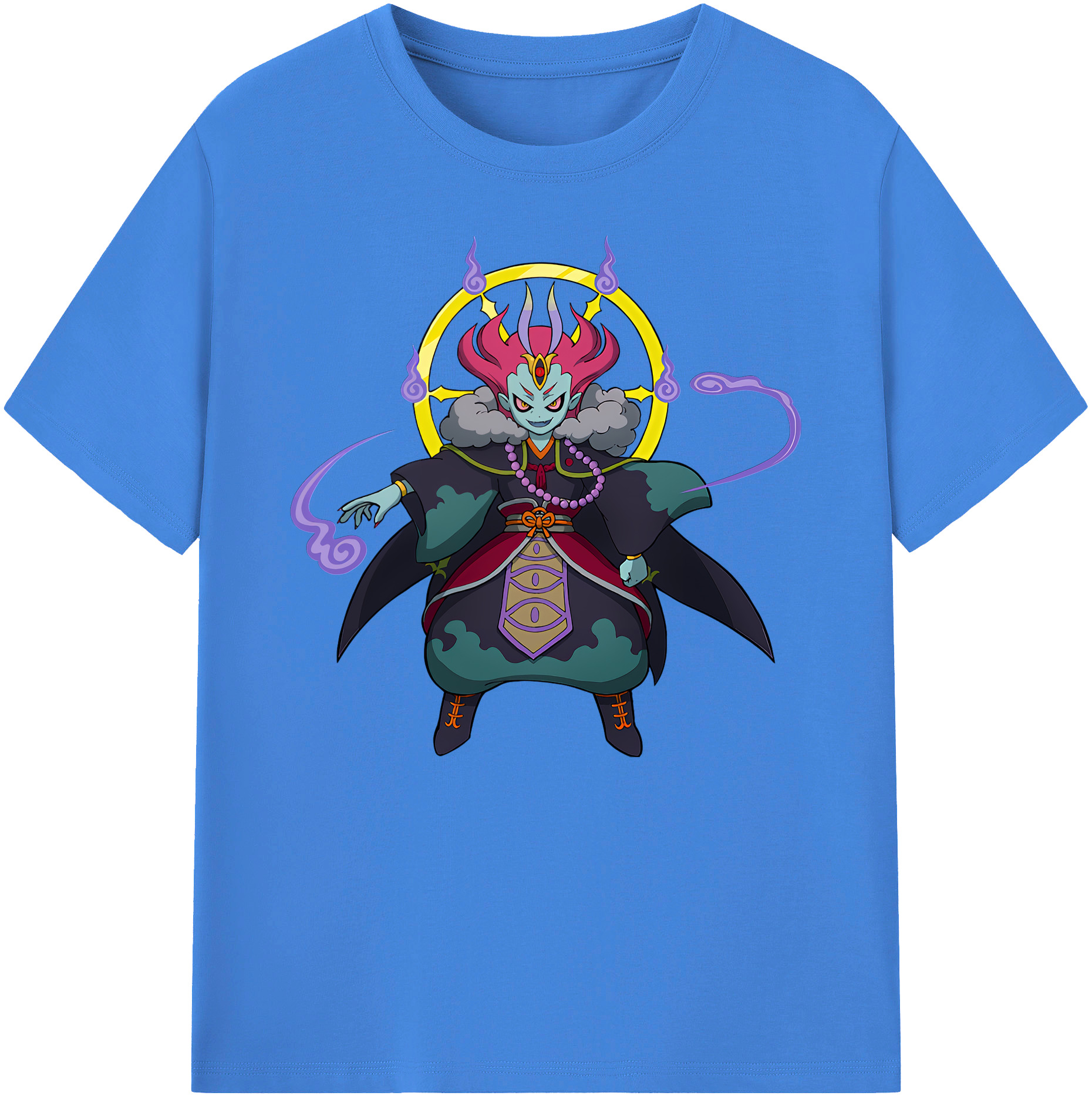 （画像用） 妖怪ウォッチ Yo-kai Watch 綿100％ メンズ半袖Tシャツ｜肌触りやわらか＆通気性