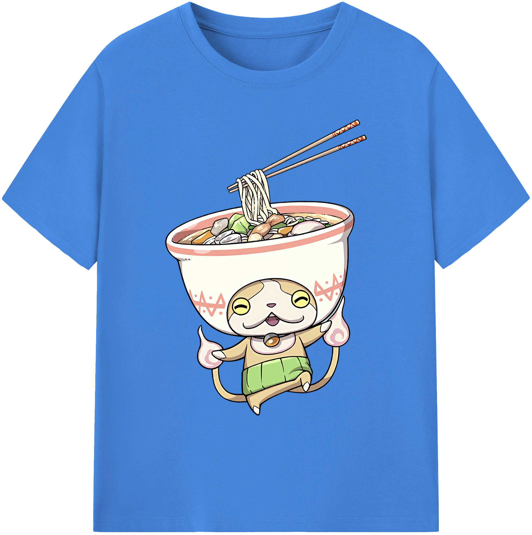 （画像用） 妖怪ウォッチ Yo-kai Watch 綿100％ メンズ半袖Tシャツ｜肌触りやわらか＆通気性