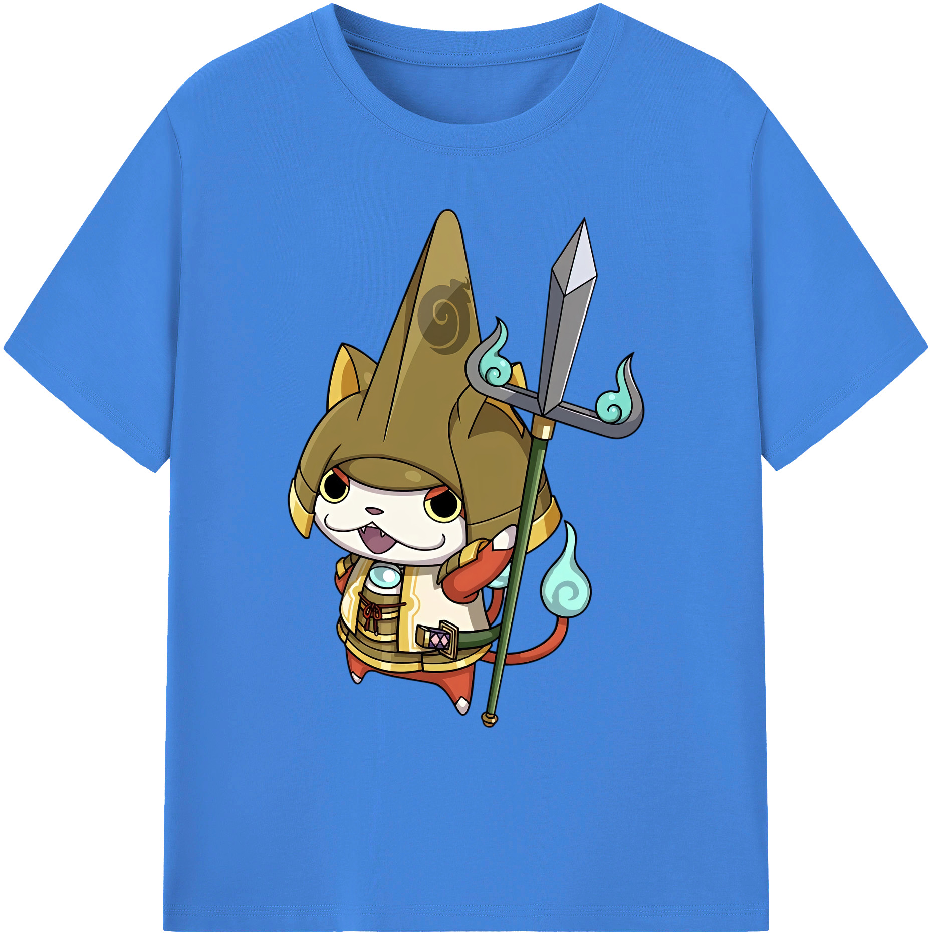 （画像用） 妖怪ウォッチ Yo-kai Watch 綿100％ メンズ半袖Tシャツ｜肌触りやわらか＆通気性