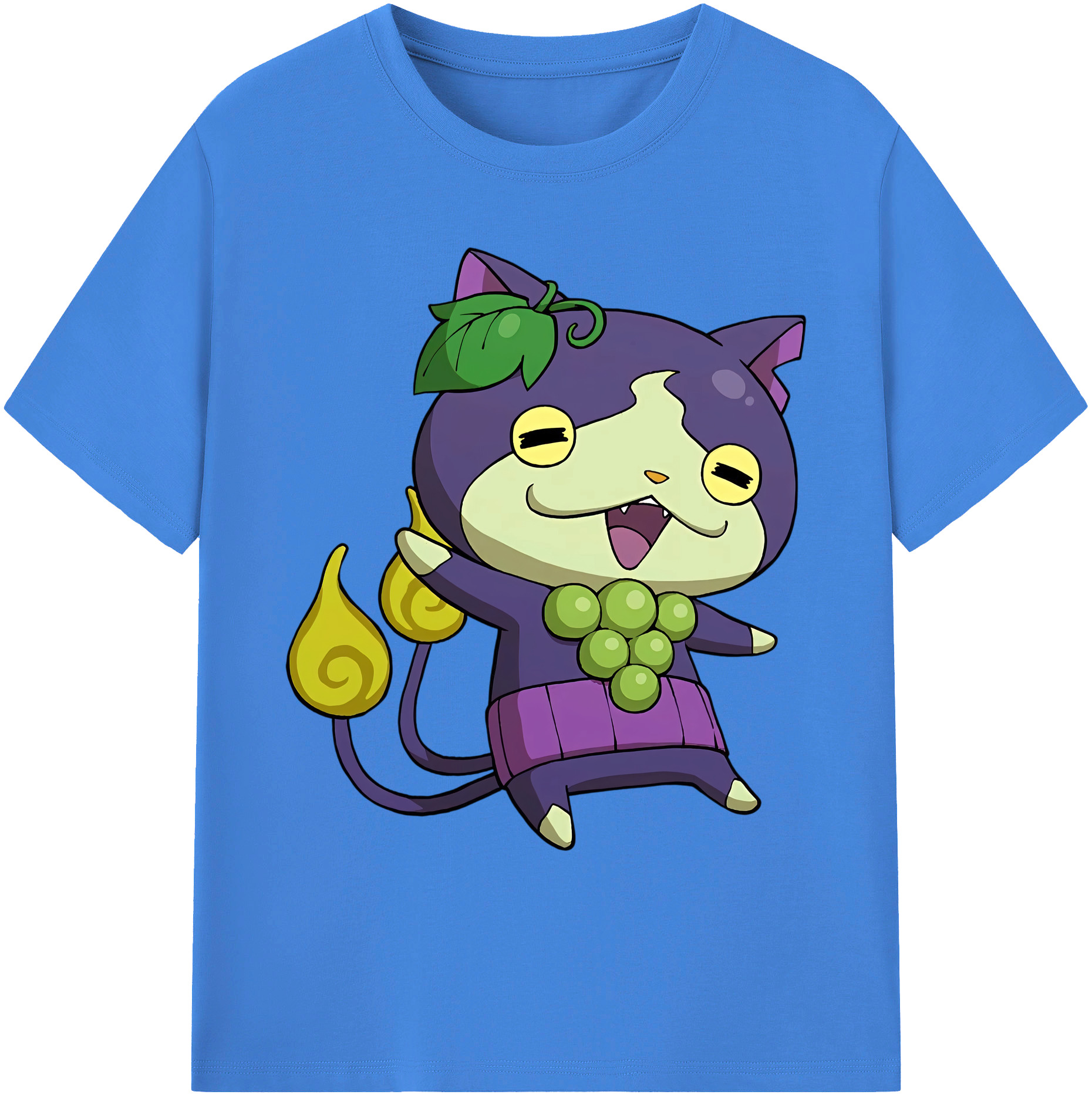 （画像用） 妖怪ウォッチ Yo-kai Watch 綿100％ メンズ半袖Tシャツ｜肌触りやわらか＆通気性