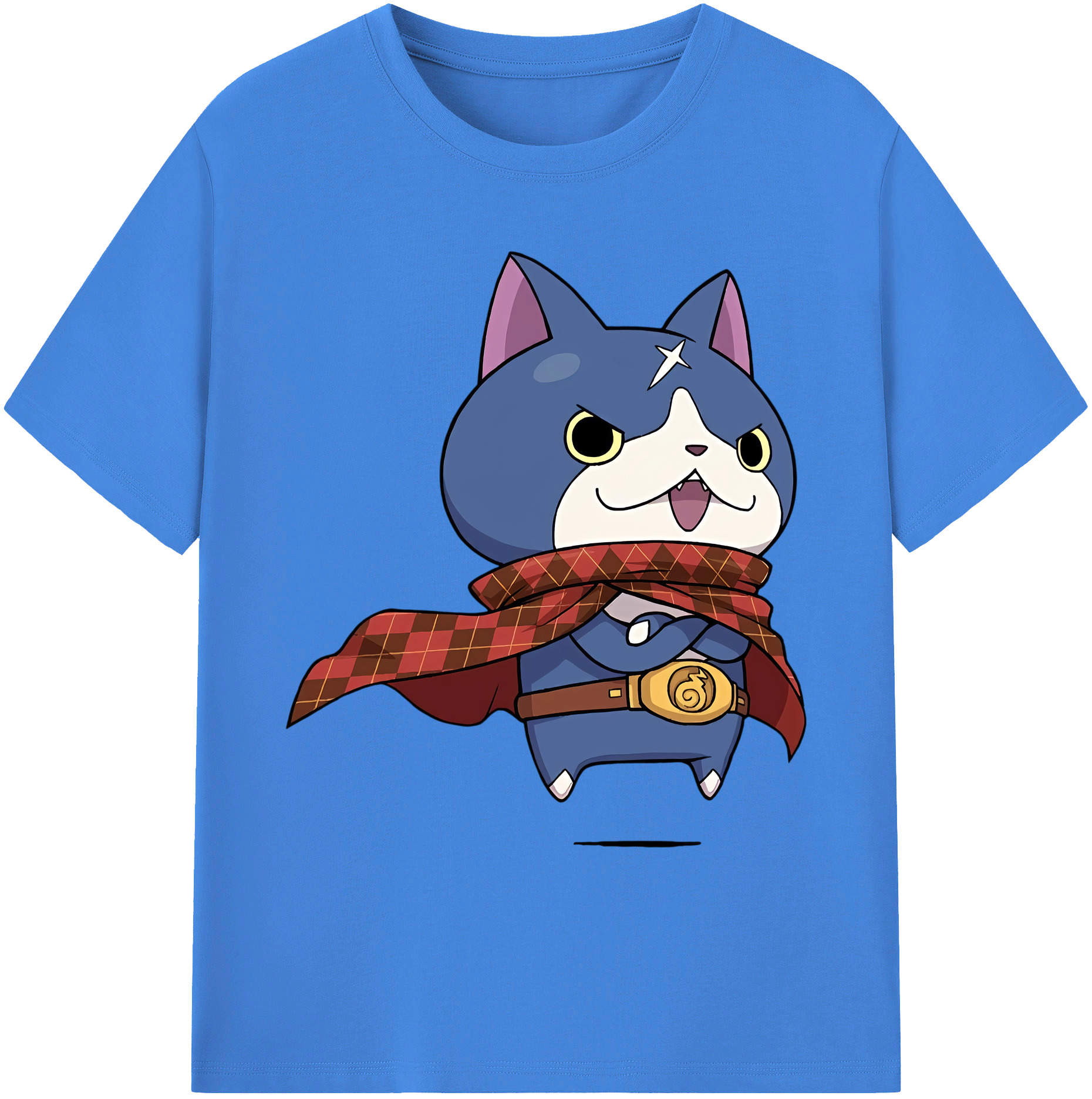 （画像用） 妖怪ウォッチ Yo-kai Watch 綿100％ メンズ半袖Tシャツ｜肌触りやわらか＆通気性
