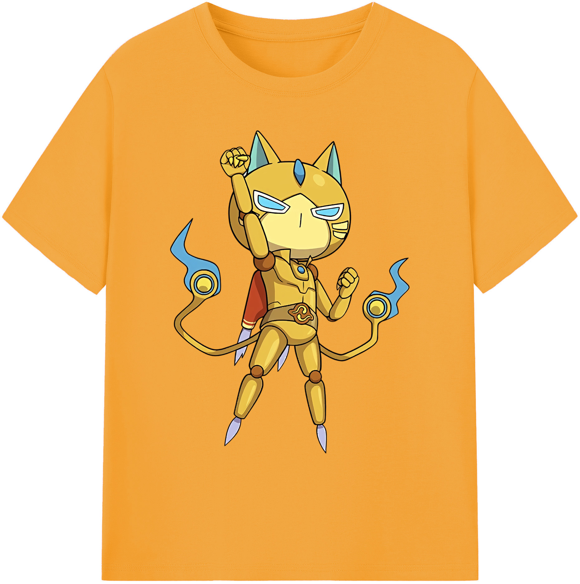 （画像用） 妖怪ウォッチ Yo-kai Watch 綿100％ メンズ半袖Tシャツ｜肌触りやわらか＆通気性