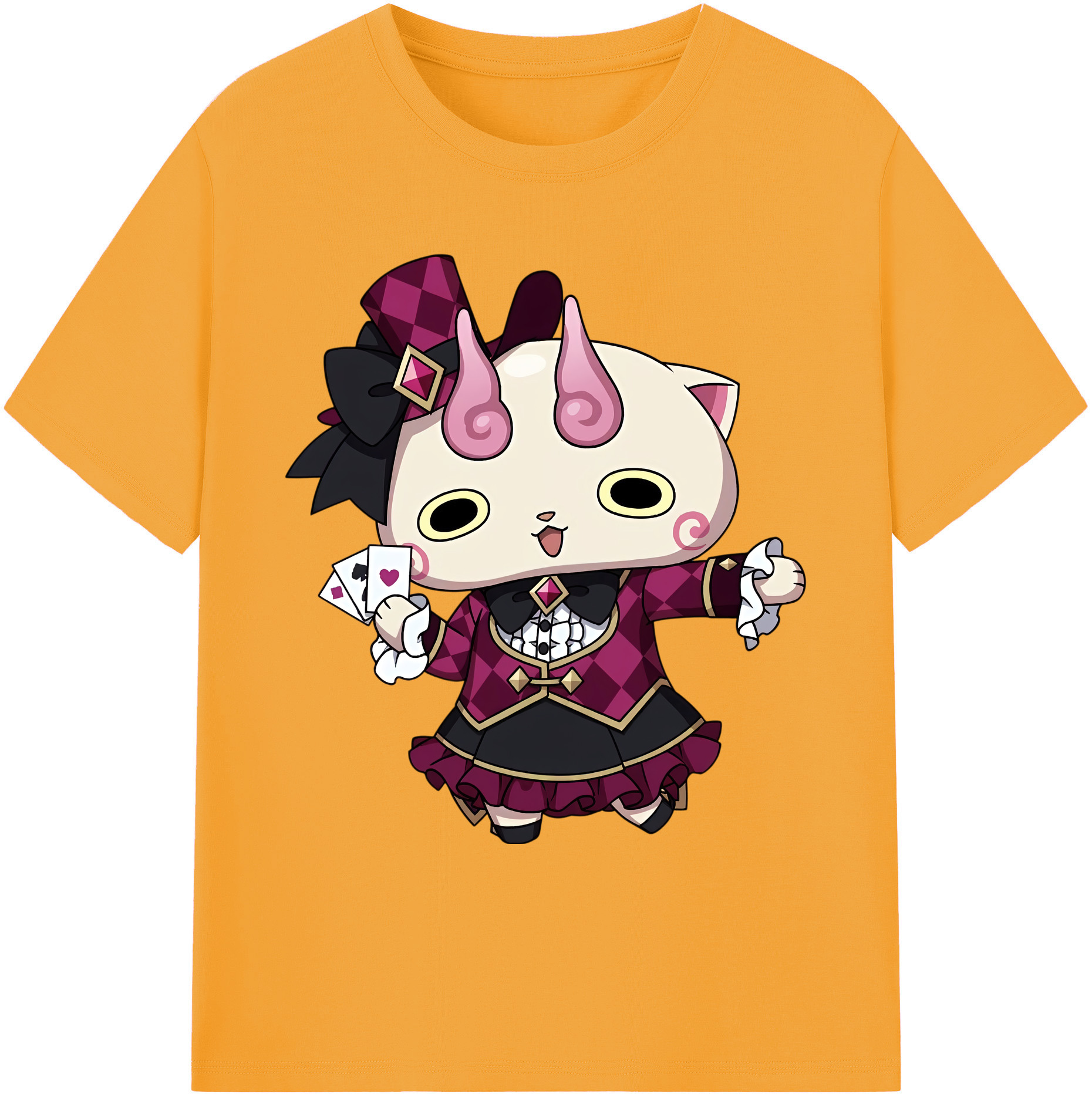 （画像用） 妖怪ウォッチ Yo-kai Watch 綿100％ メンズ半袖Tシャツ｜肌触りやわらか＆通気性