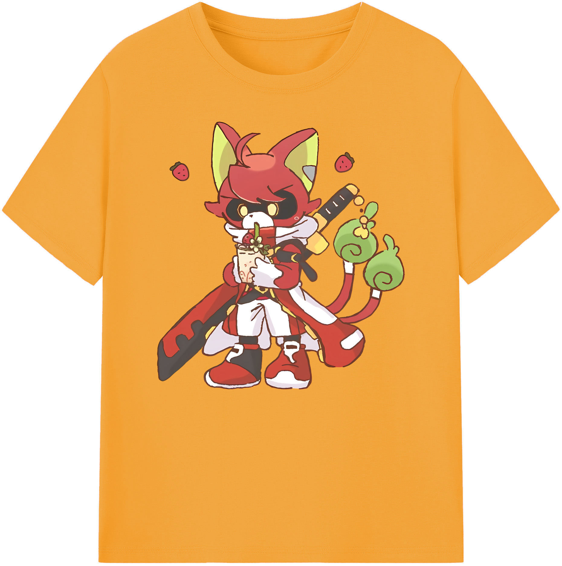 （画像用） 妖怪ウォッチ Yo-kai Watch 綿100％ メンズ半袖Tシャツ｜肌触りやわらか＆通気性