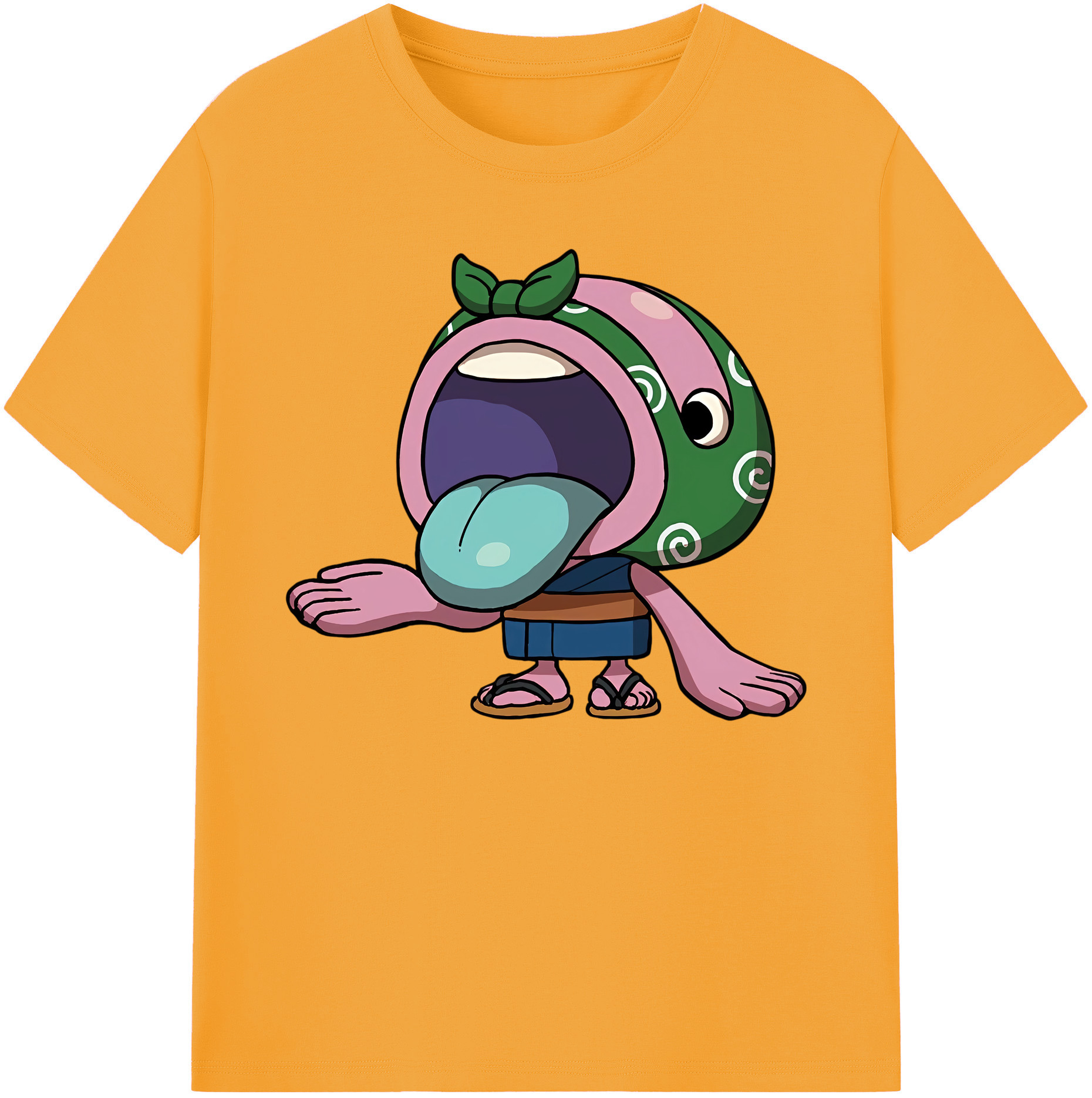 （画像用） 妖怪ウォッチ Yo-kai Watch 綿100％ メンズ半袖Tシャツ｜肌触りやわらか＆通気性
