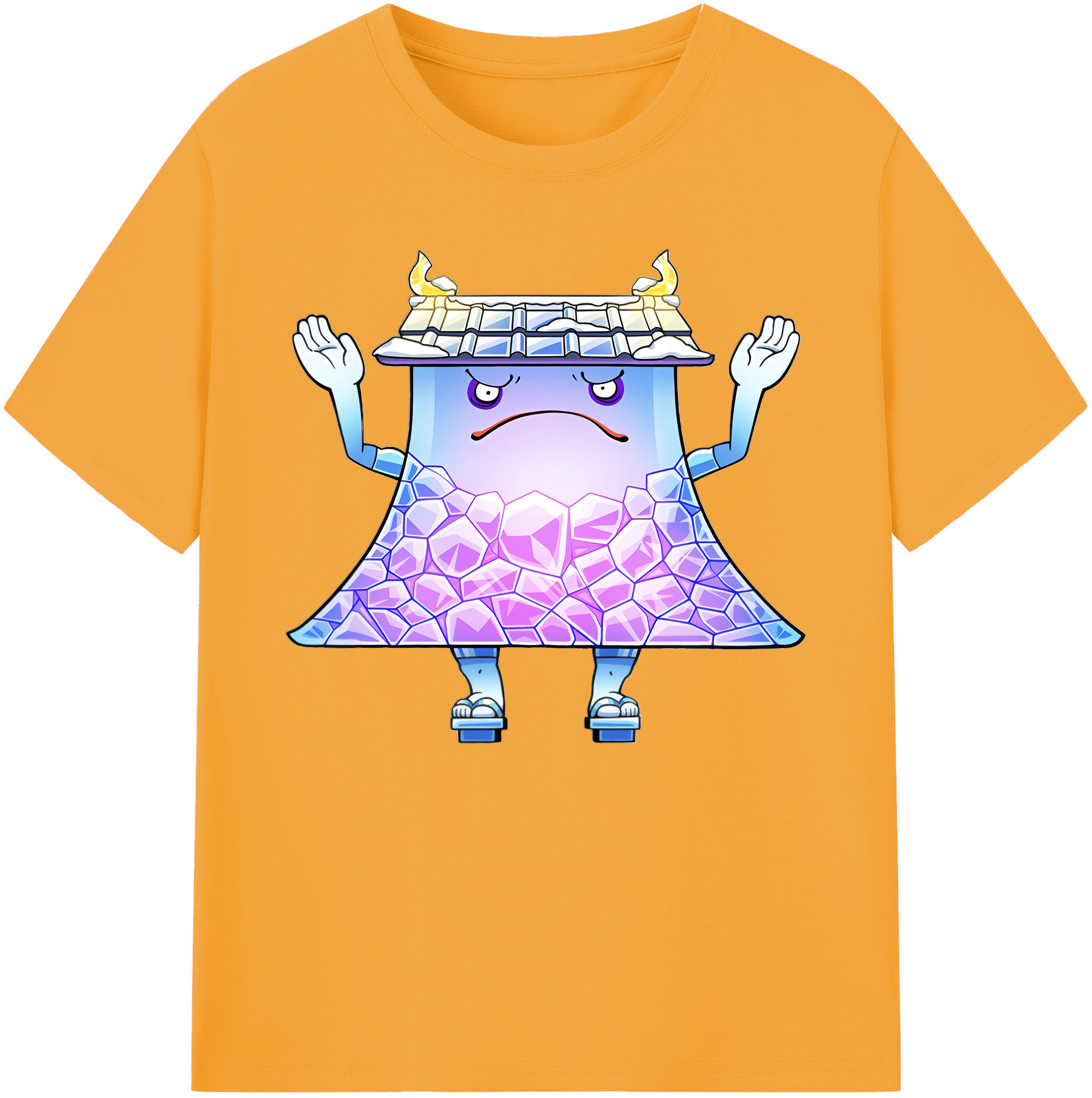 （画像用） 妖怪ウォッチ Yo-kai Watch 綿100％ メンズ半袖Tシャツ｜肌触りやわらか＆通気性