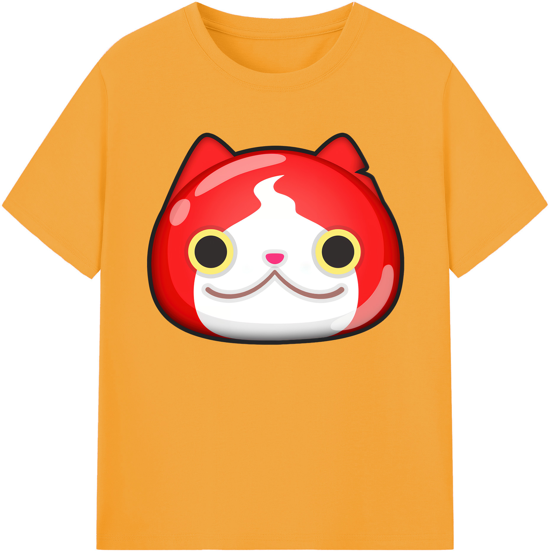 （画像用） 妖怪ウォッチ Yo-kai Watch 綿100％ メンズ半袖Tシャツ｜肌触りやわらか＆通気性
