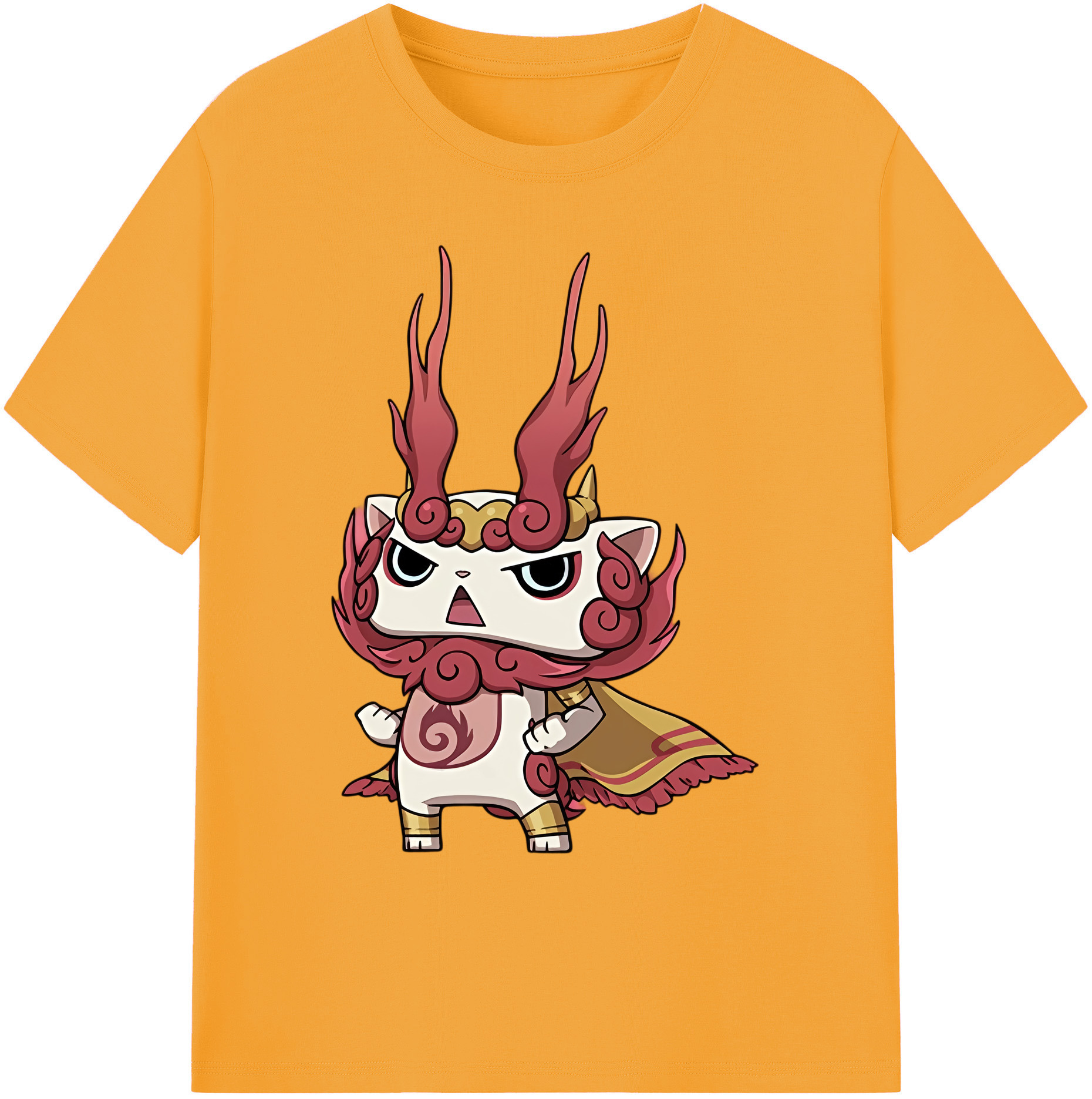 （画像用） 妖怪ウォッチ Yo-kai Watch 綿100％ メンズ半袖Tシャツ｜肌触りやわらか＆通気性