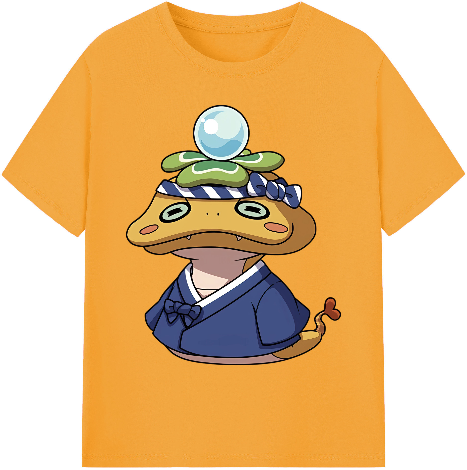 （画像用） 妖怪ウォッチ Yo-kai Watch 綿100％ メンズ半袖Tシャツ｜肌触りやわらか＆通気性
