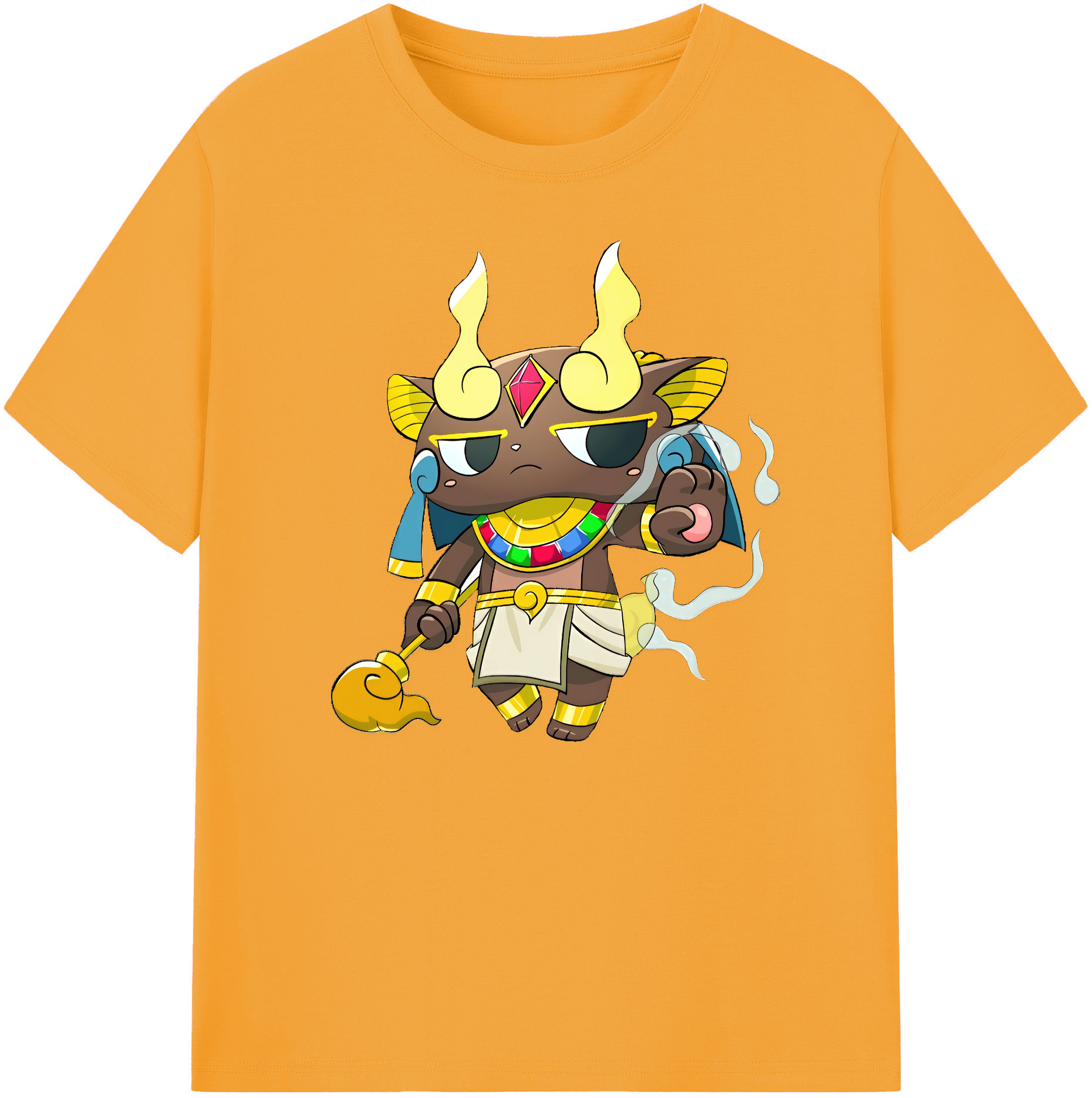 （画像用） 妖怪ウォッチ Yo-kai Watch 綿100％ メンズ半袖Tシャツ｜肌触りやわらか＆通気性