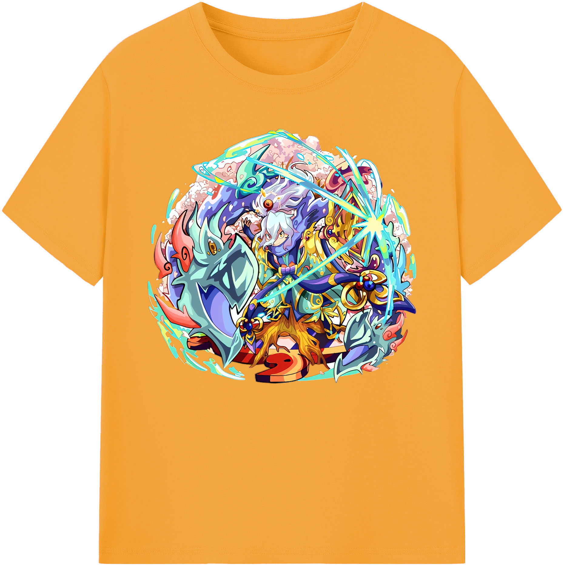 （画像用） 妖怪ウォッチ Yo-kai Watch 綿100％ メンズ半袖Tシャツ｜肌触りやわらか＆通気性