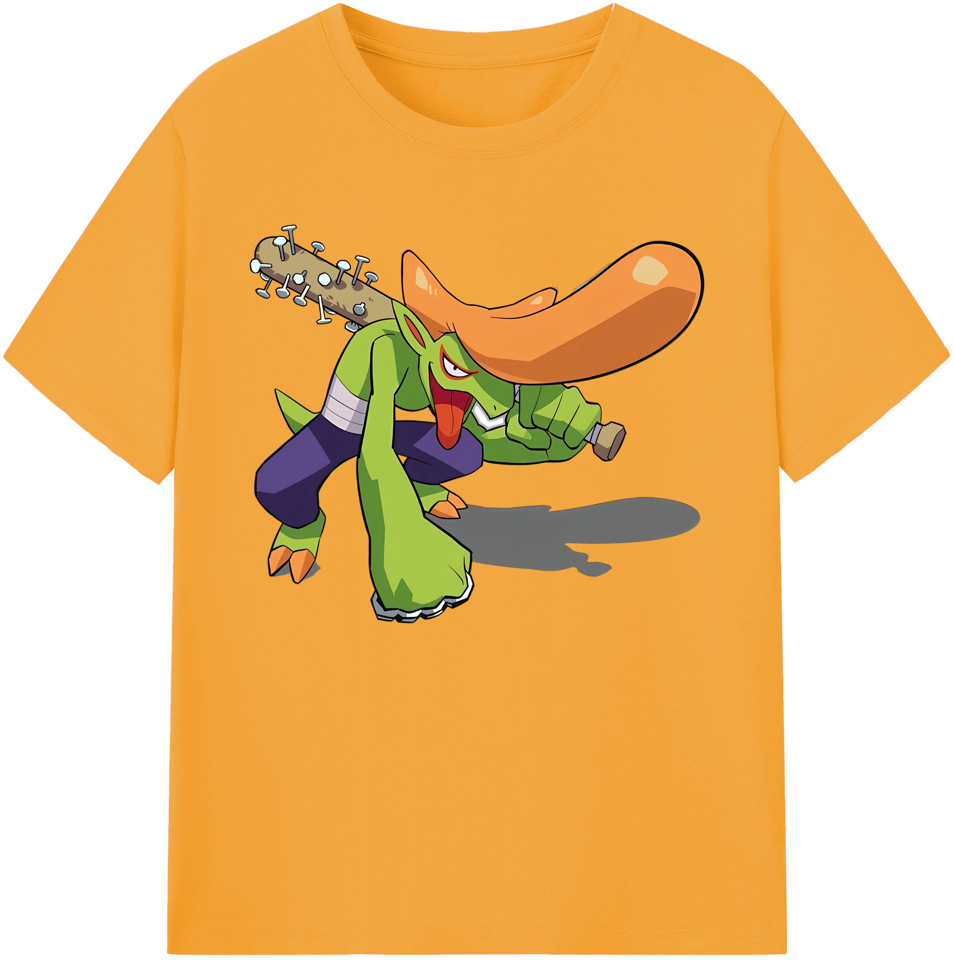 （画像用） 妖怪ウォッチ Yo-kai Watch 綿100％ メンズ半袖Tシャツ｜肌触りやわらか＆通気性