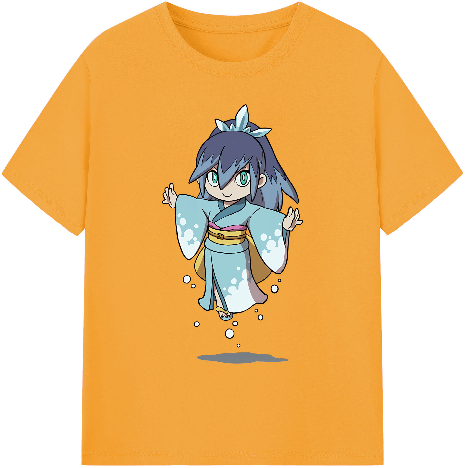 （画像用） 妖怪ウォッチ Yo-kai Watch 綿100％ メンズ半袖Tシャツ｜肌触りやわらか＆通気性
