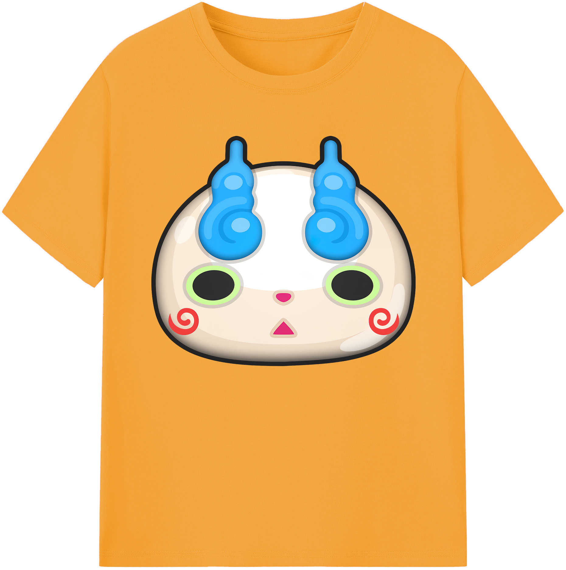 妖怪ウォッチ Yo-kai Watch 綿100％ メンズ半袖Tシャツ｜肌触りやわらか＆通気性