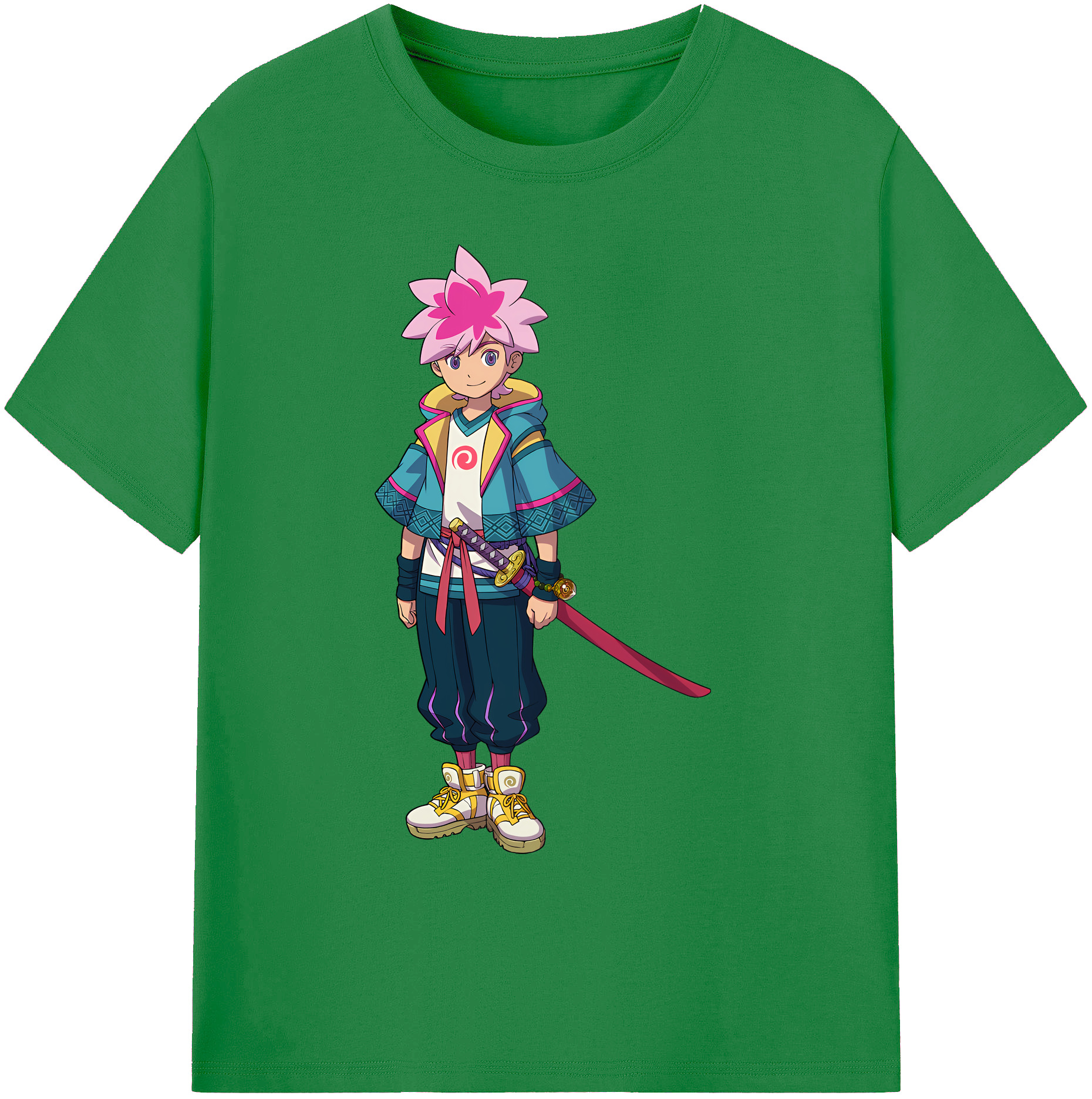 （画像用） 妖怪ウォッチ Yo-kai Watch 綿100％ メンズ半袖Tシャツ｜肌触りやわらか＆通気性