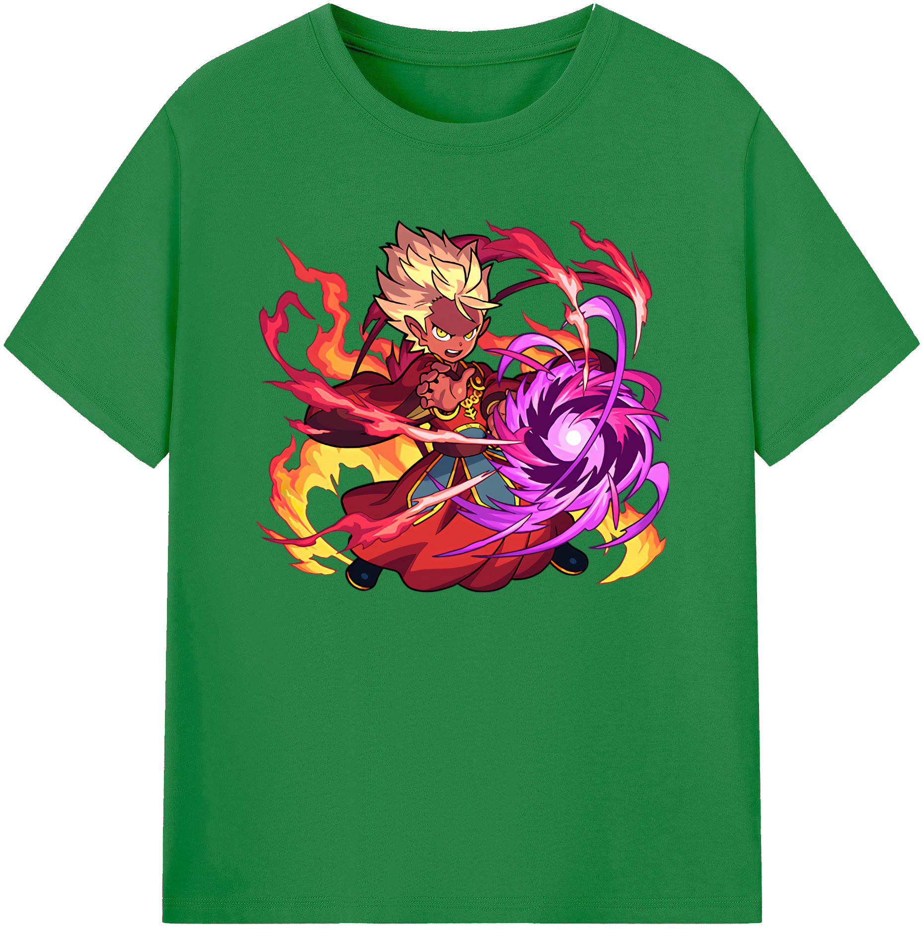 （画像用） 妖怪ウォッチ Yo-kai Watch 綿100％ メンズ半袖Tシャツ｜肌触りやわらか＆通気性