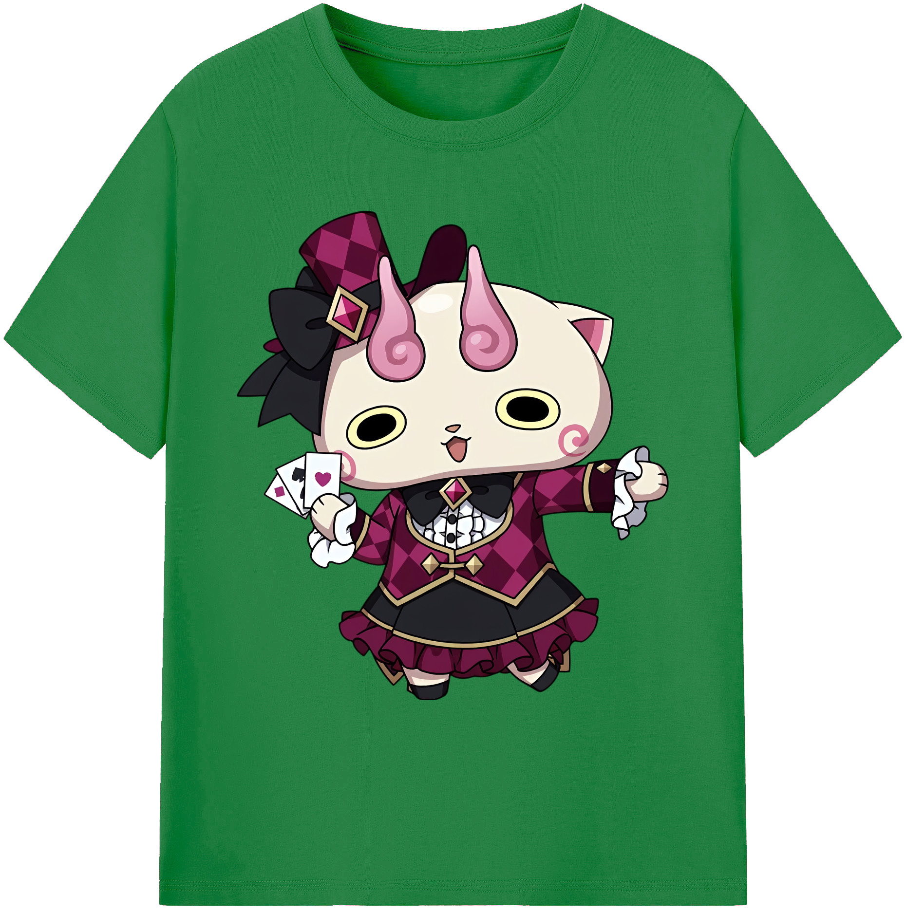 （画像用） 妖怪ウォッチ Yo-kai Watch 綿100％ メンズ半袖Tシャツ｜肌触りやわらか＆通気性