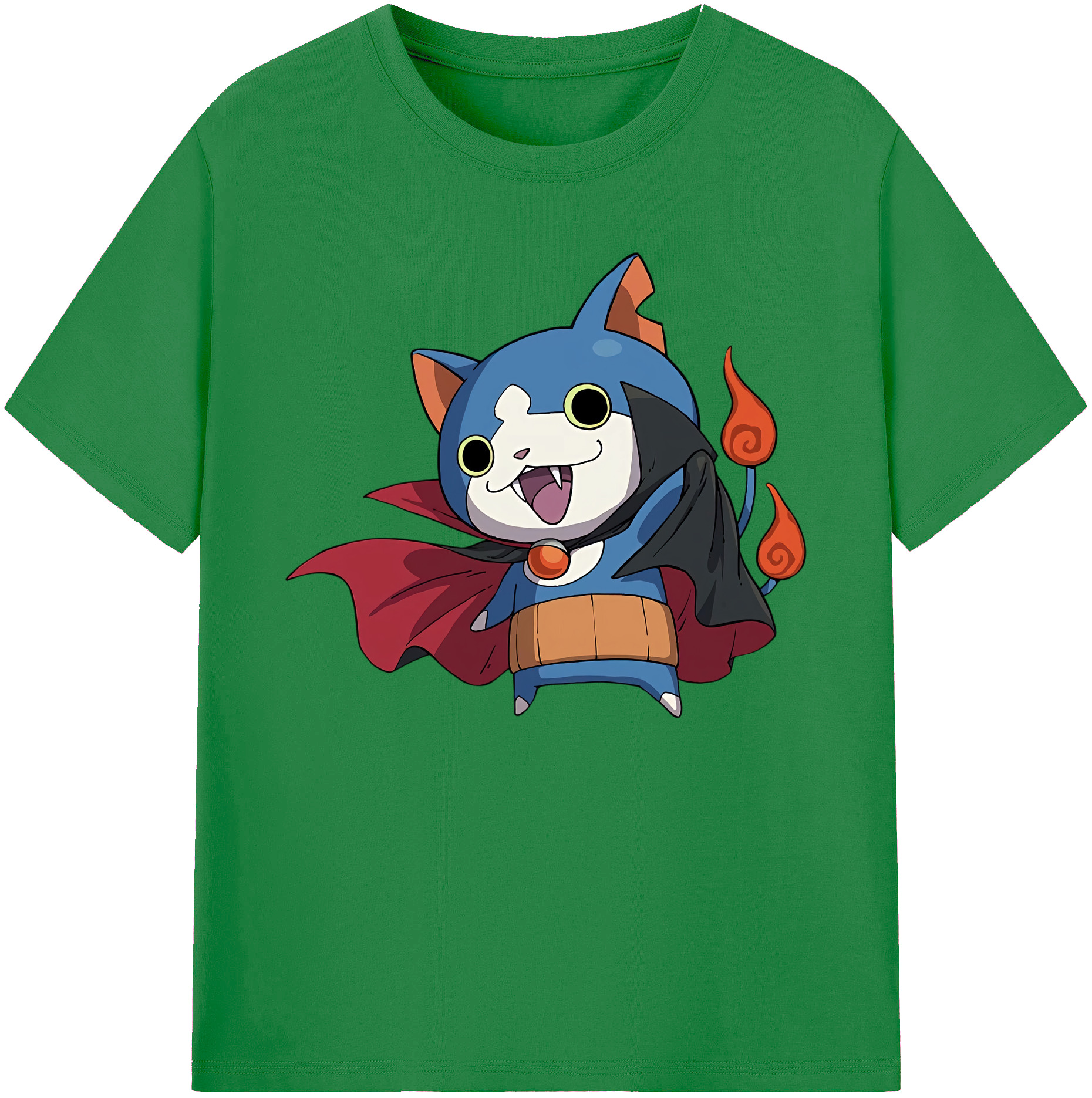 （画像用） 妖怪ウォッチ Yo-kai Watch 綿100％ メンズ半袖Tシャツ｜肌触りやわらか＆通気性