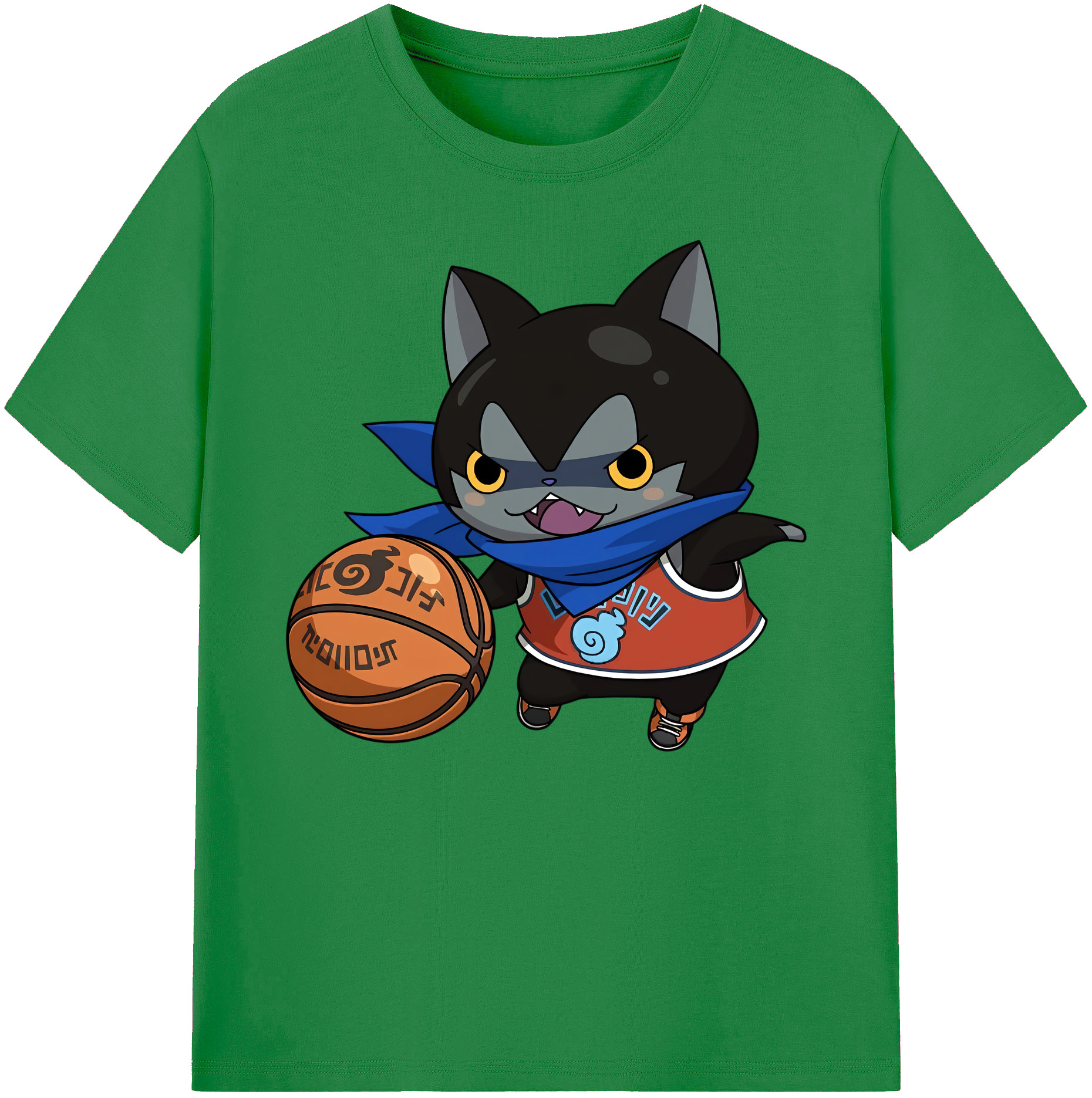 （画像用） 妖怪ウォッチ Yo-kai Watch 綿100％ メンズ半袖Tシャツ｜肌触りやわらか＆通気性