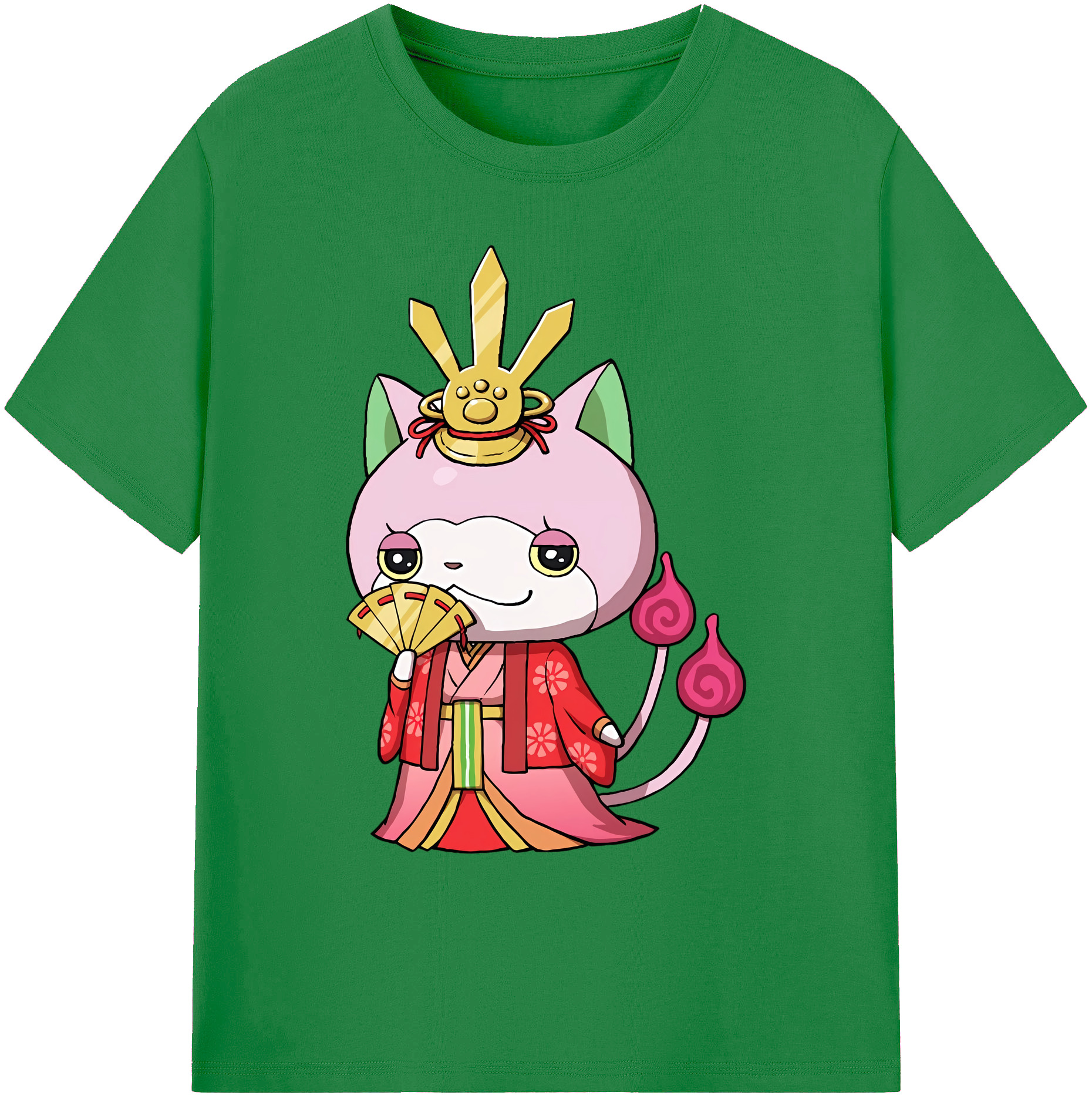 （画像用） 妖怪ウォッチ Yo-kai Watch 綿100％ メンズ半袖Tシャツ｜肌触りやわらか＆通気性