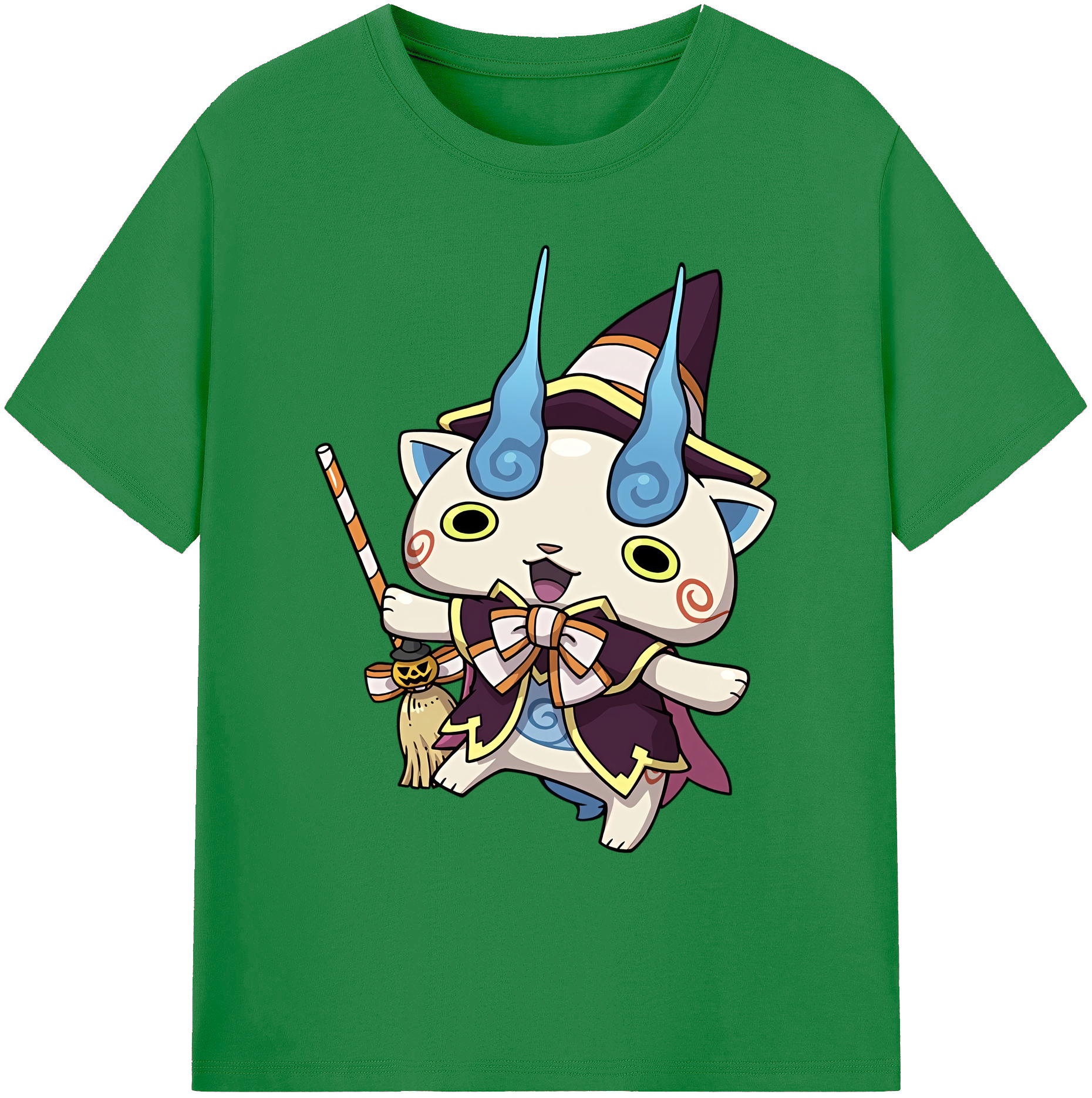 （画像用） 妖怪ウォッチ Yo-kai Watch 綿100％ メンズ半袖Tシャツ｜肌触りやわらか＆通気性