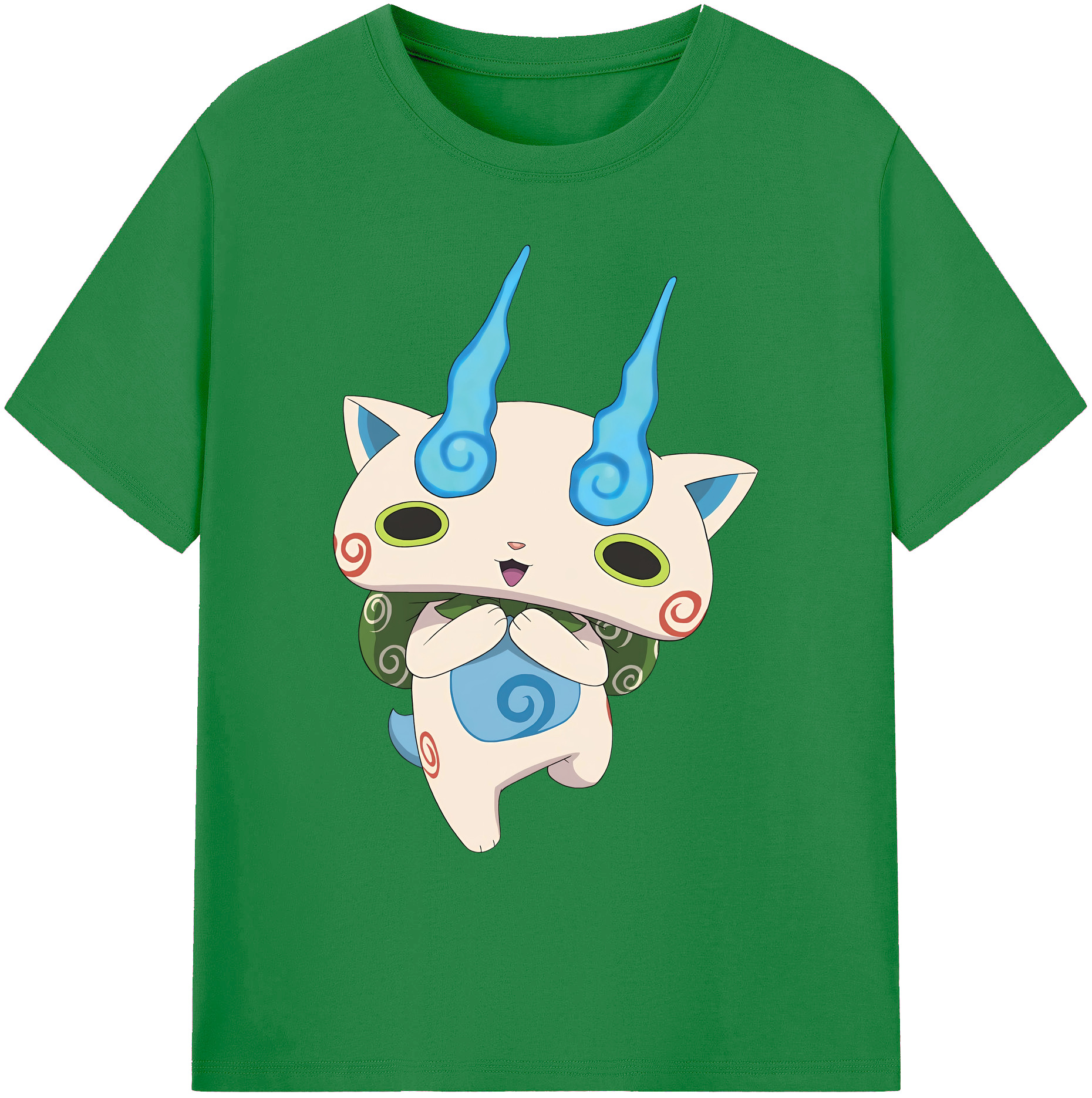 （画像用） 妖怪ウォッチ Yo-kai Watch 綿100％ メンズ半袖Tシャツ｜肌触りやわらか＆通気性