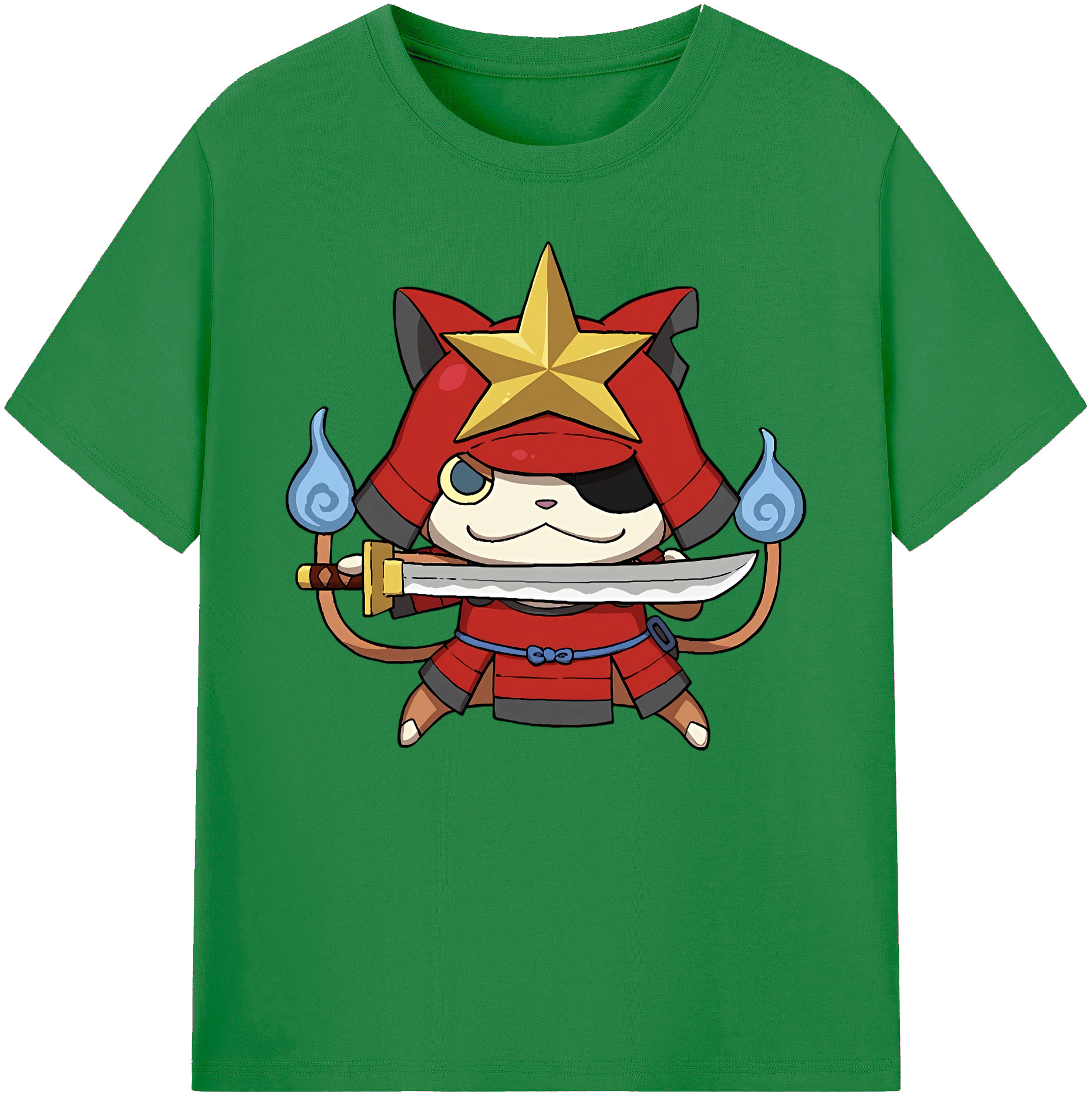 （画像用） 妖怪ウォッチ Yo-kai Watch 綿100％ メンズ半袖Tシャツ｜肌触りやわらか＆通気性