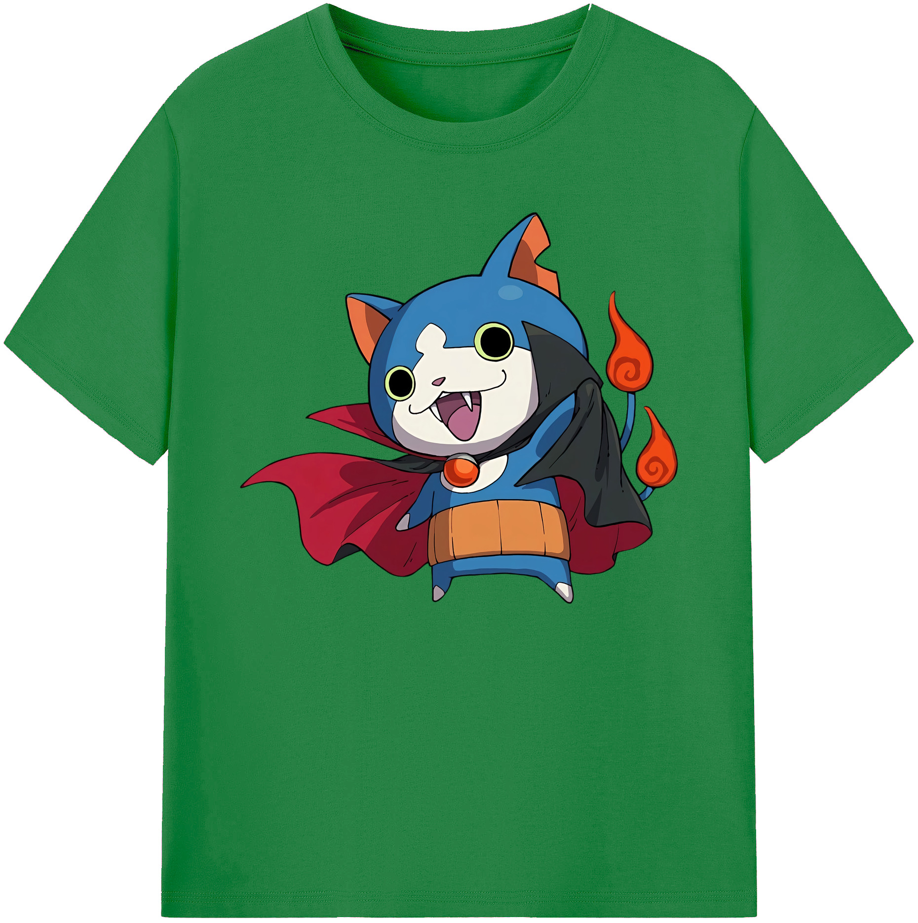 （画像用） 妖怪ウォッチ Yo-kai Watch 綿100％ メンズ半袖Tシャツ｜肌触りやわらか＆通気性