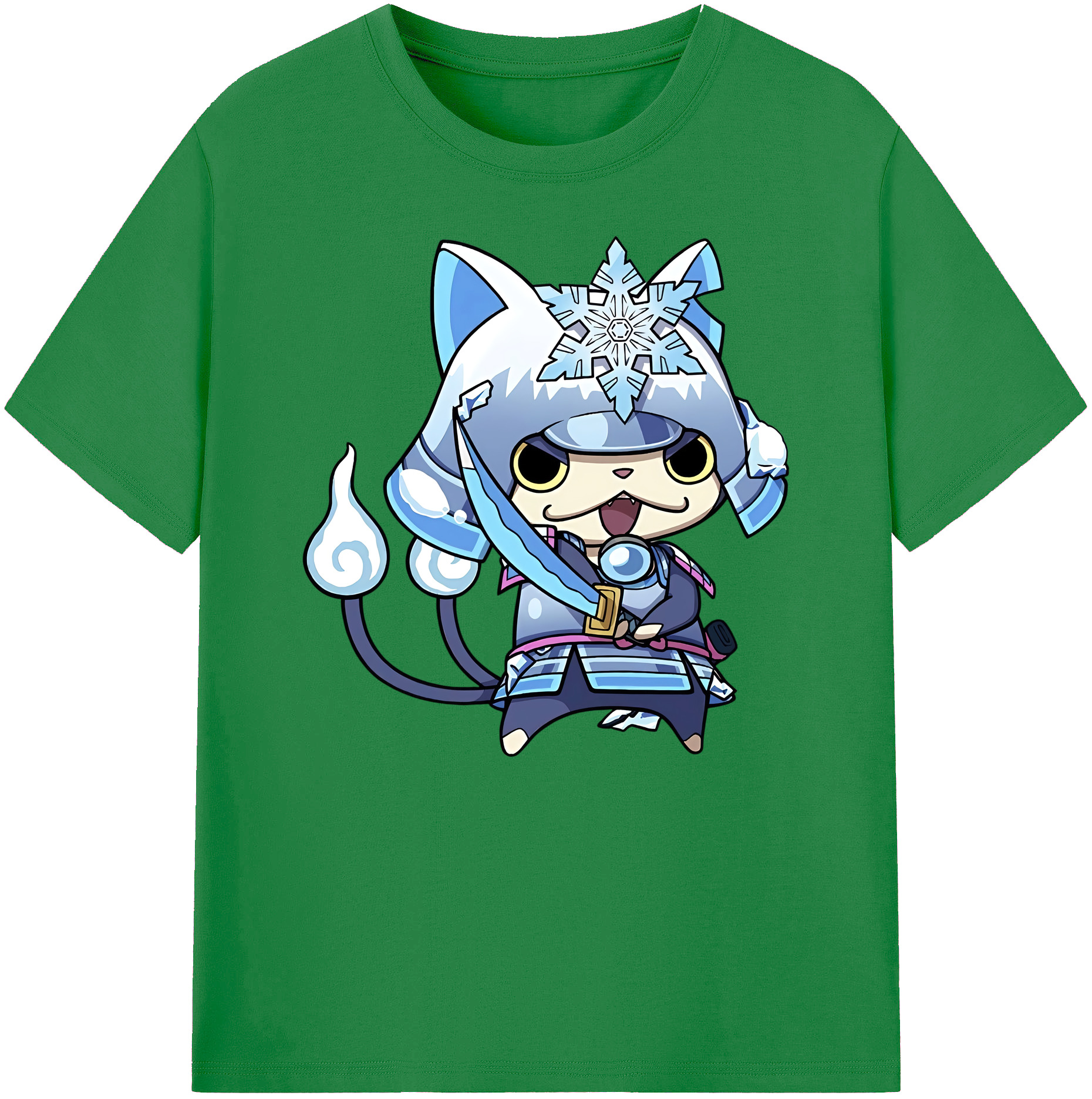 （画像用） 妖怪ウォッチ Yo-kai Watch 綿100％ メンズ半袖Tシャツ｜肌触りやわらか＆通気性