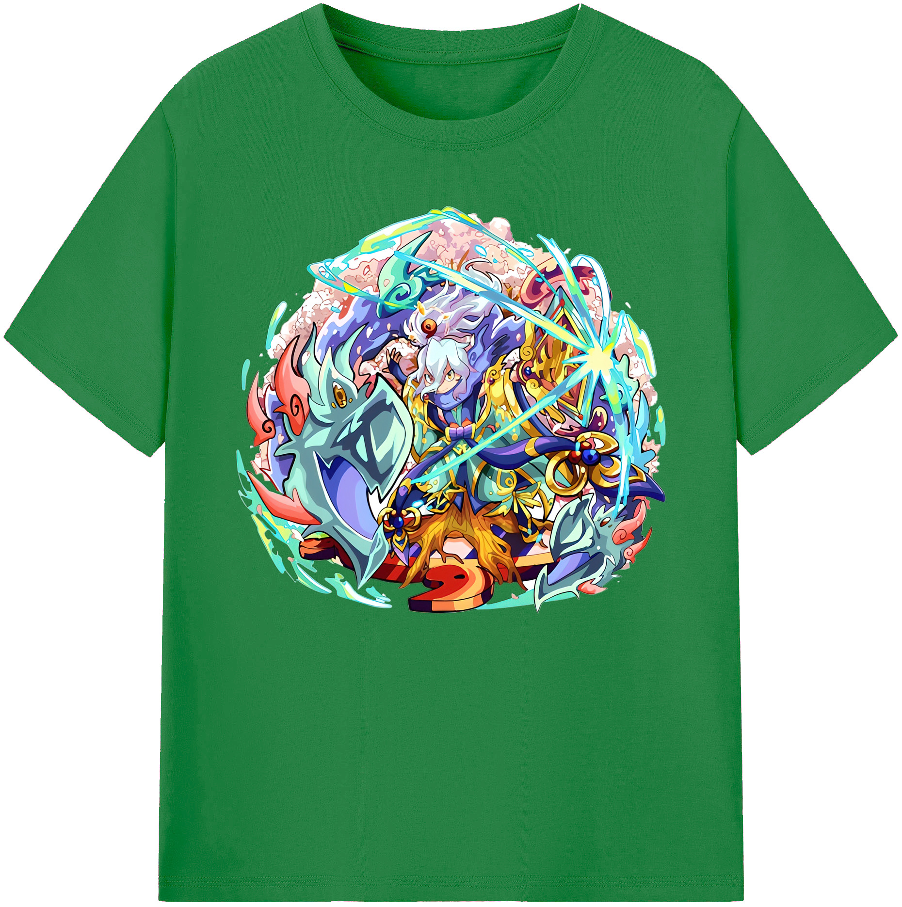 （画像用） 妖怪ウォッチ Yo-kai Watch 綿100％ メンズ半袖Tシャツ｜肌触りやわらか＆通気性