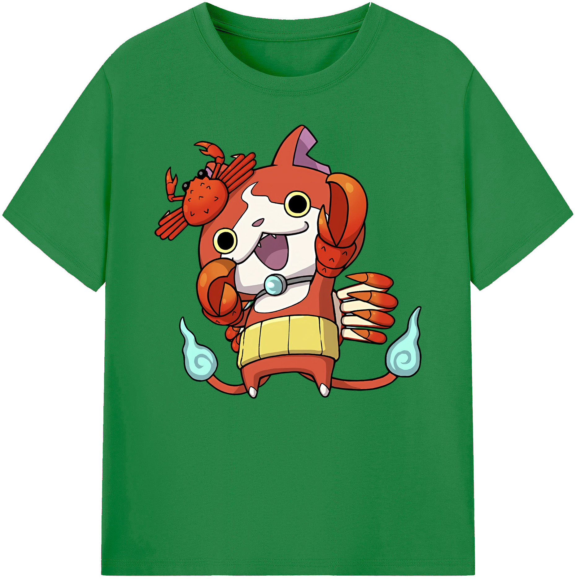 （画像用） 妖怪ウォッチ Yo-kai Watch 綿100％ メンズ半袖Tシャツ｜肌触りやわらか＆通気性