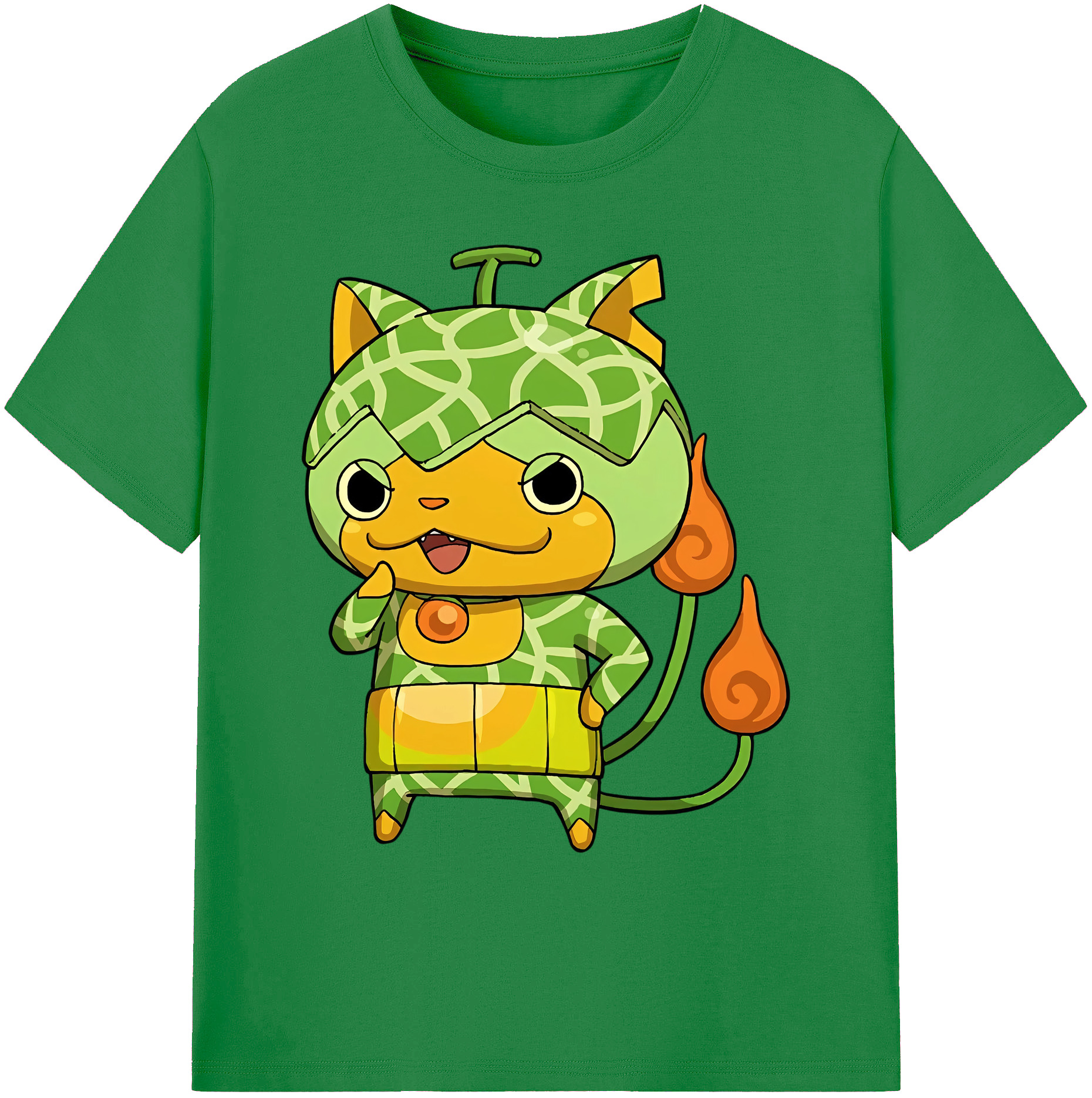 （画像用） 妖怪ウォッチ Yo-kai Watch 綿100％ メンズ半袖Tシャツ｜肌触りやわらか＆通気性