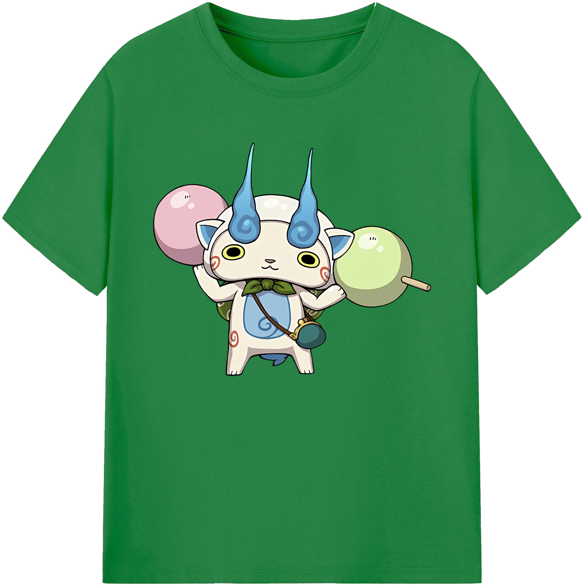 （画像用） 妖怪ウォッチ Yo-kai Watch 綿100％ メンズ半袖Tシャツ｜肌触りやわらか＆通気性