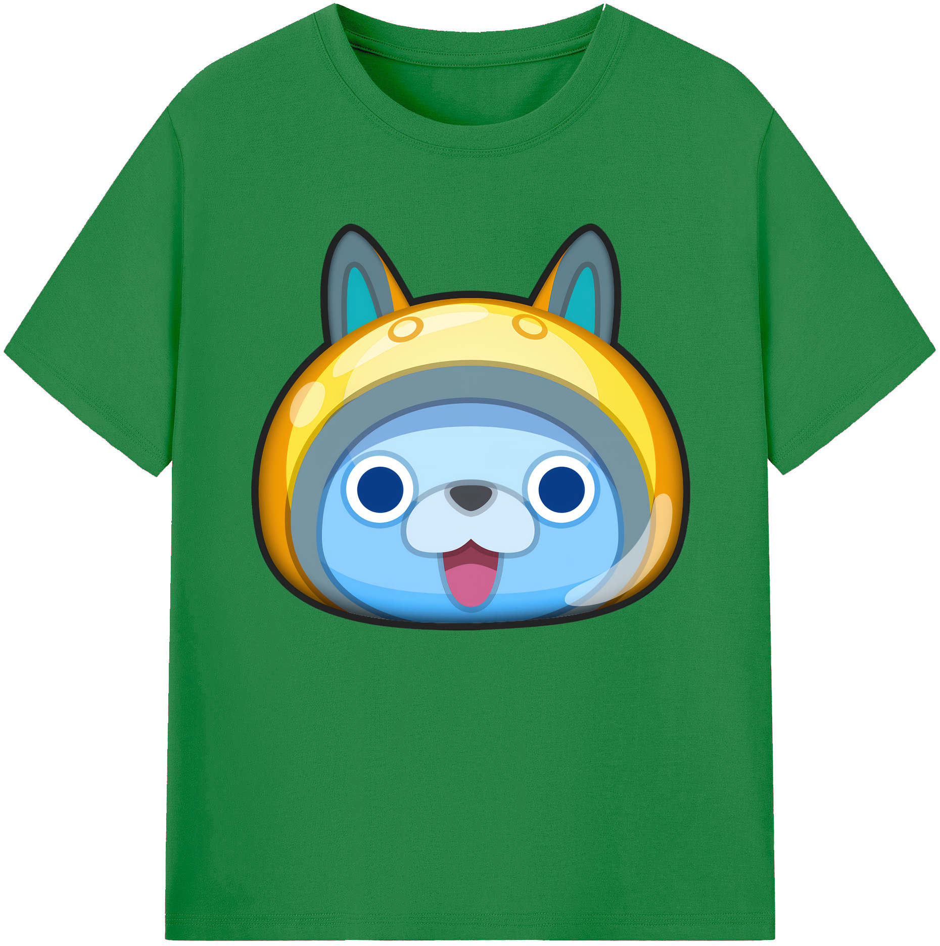 （画像用） 妖怪ウォッチ Yo-kai Watch 綿100％ メンズ半袖Tシャツ｜肌触りやわらか＆通気性