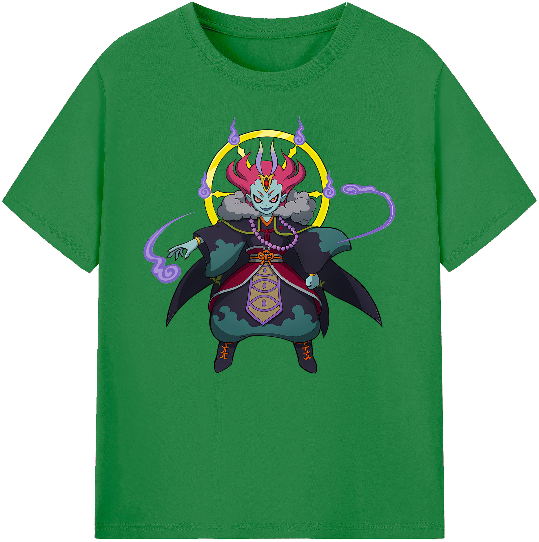 （画像用） 妖怪ウォッチ Yo-kai Watch 綿100％ メンズ半袖Tシャツ｜肌触りやわらか＆通気性