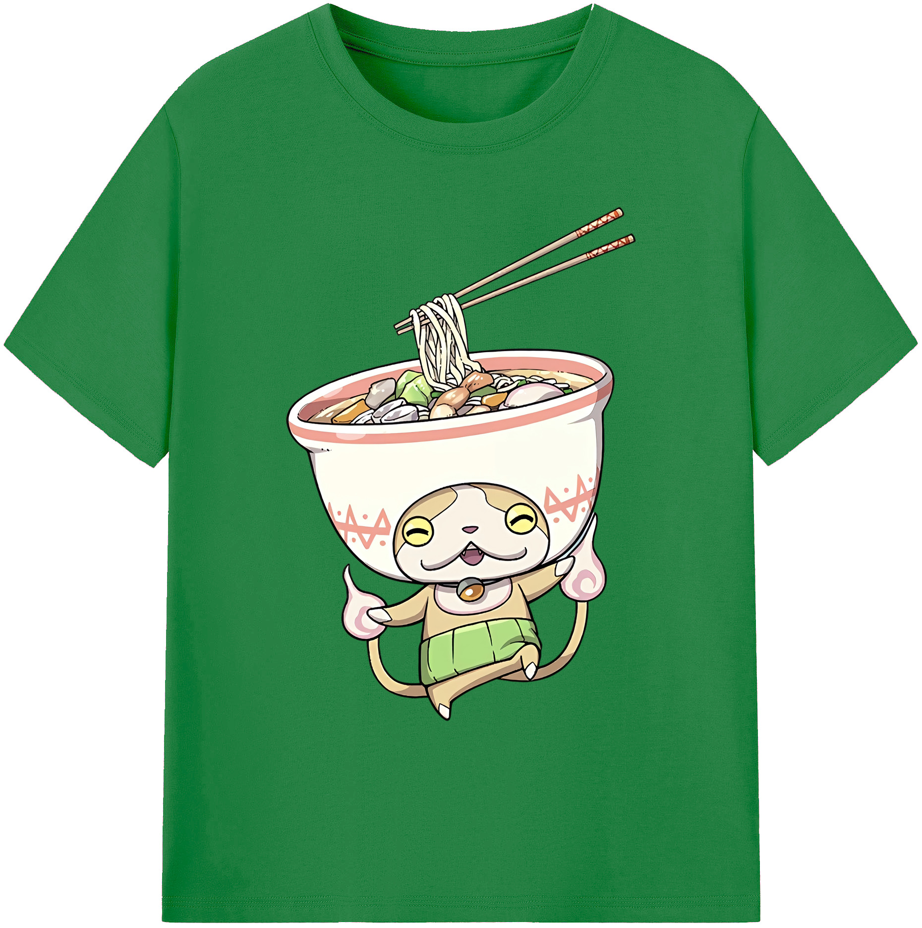（画像用） 妖怪ウォッチ Yo-kai Watch 綿100％ メンズ半袖Tシャツ｜肌触りやわらか＆通気性