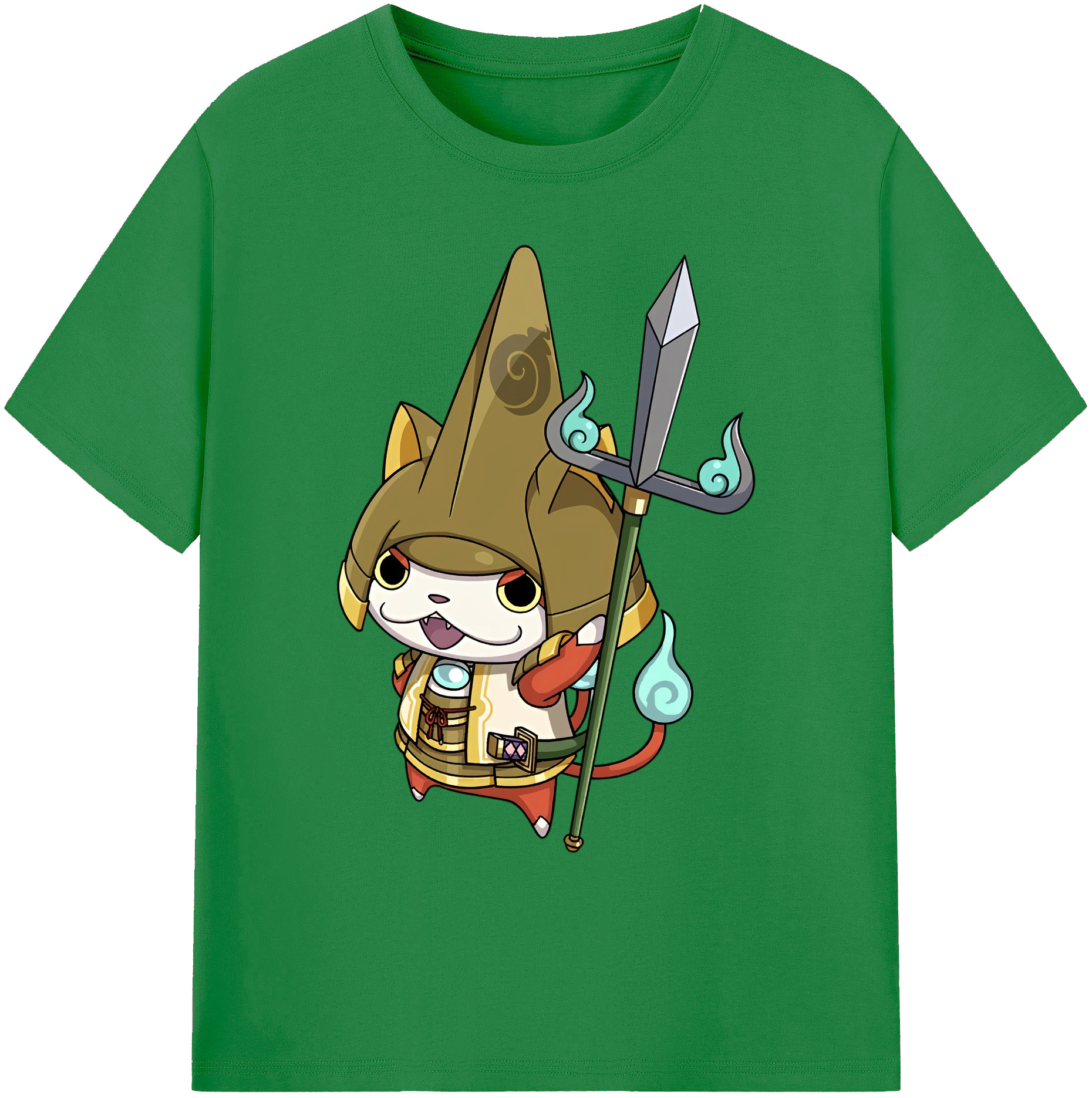 （画像用） 妖怪ウォッチ Yo-kai Watch 綿100％ メンズ半袖Tシャツ｜肌触りやわらか＆通気性