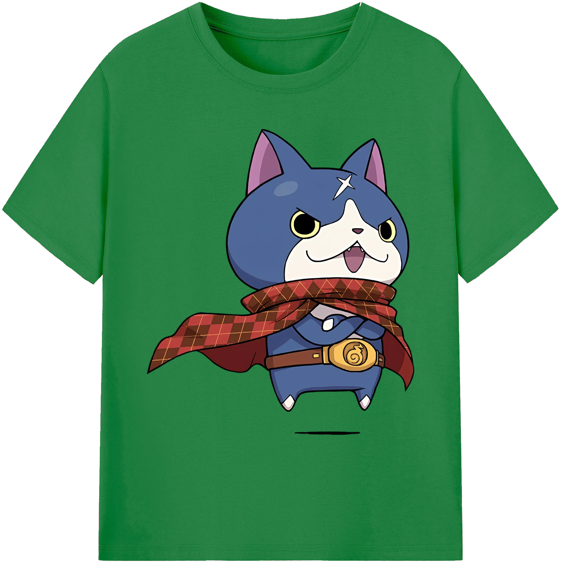 （画像用） 妖怪ウォッチ Yo-kai Watch 綿100％ メンズ半袖Tシャツ｜肌触りやわらか＆通気性