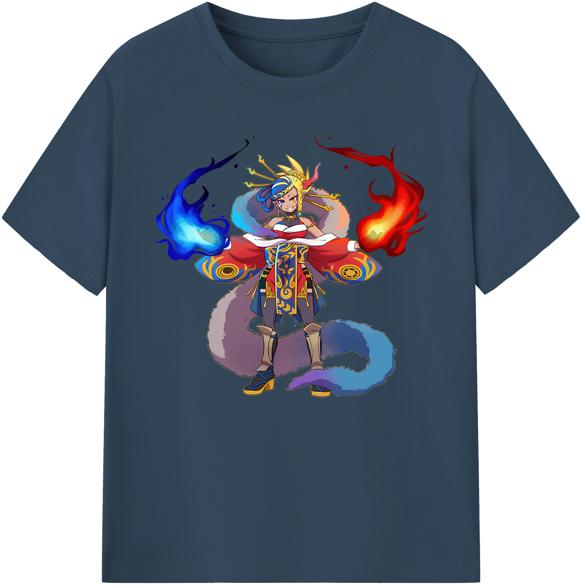 （画像用） 妖怪ウォッチ Yo-kai Watch 綿100％ メンズ半袖Tシャツ｜肌触りやわらか＆通気性
