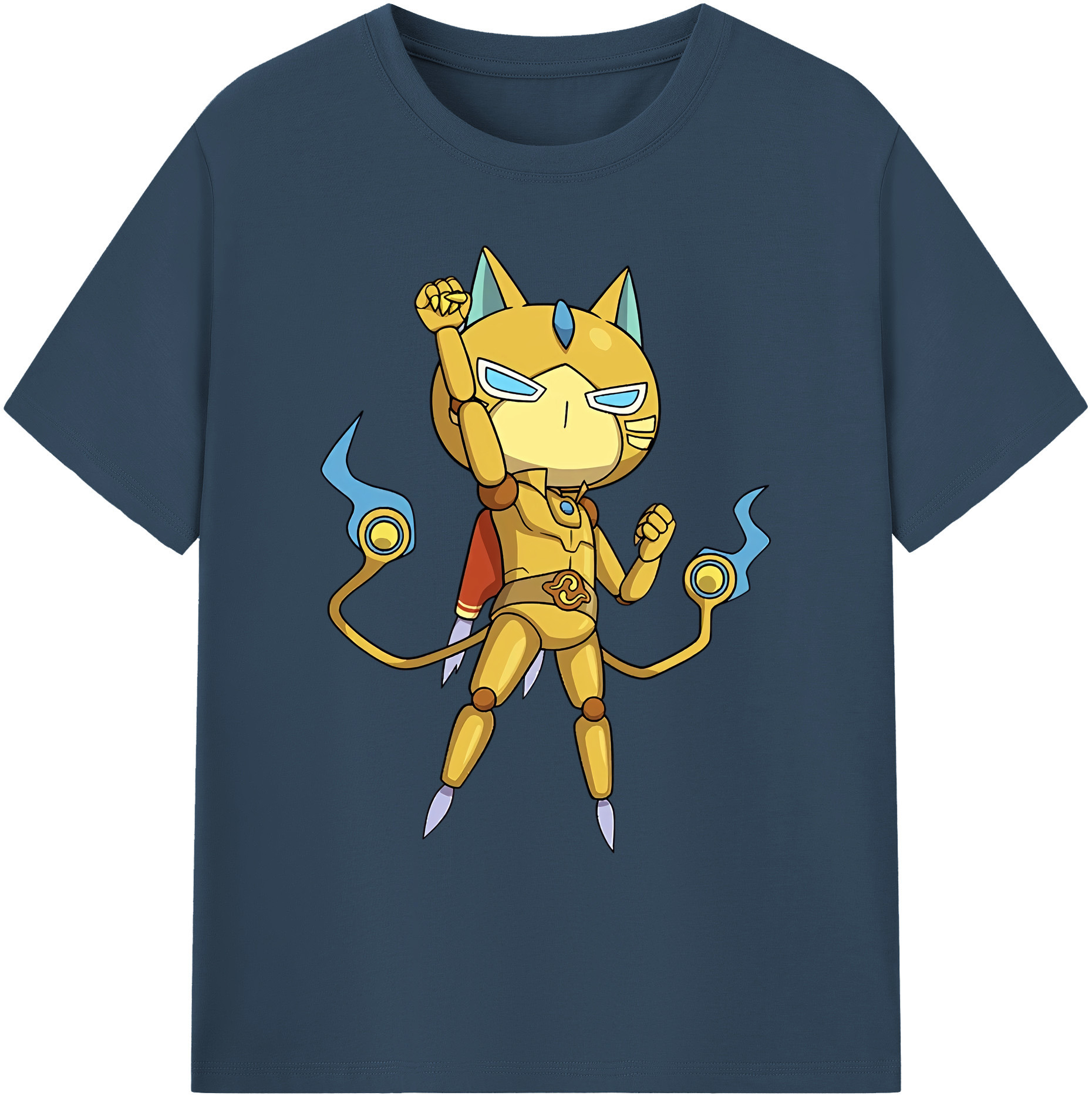 （画像用） 妖怪ウォッチ Yo-kai Watch 綿100％ メンズ半袖Tシャツ｜肌触りやわらか＆通気性