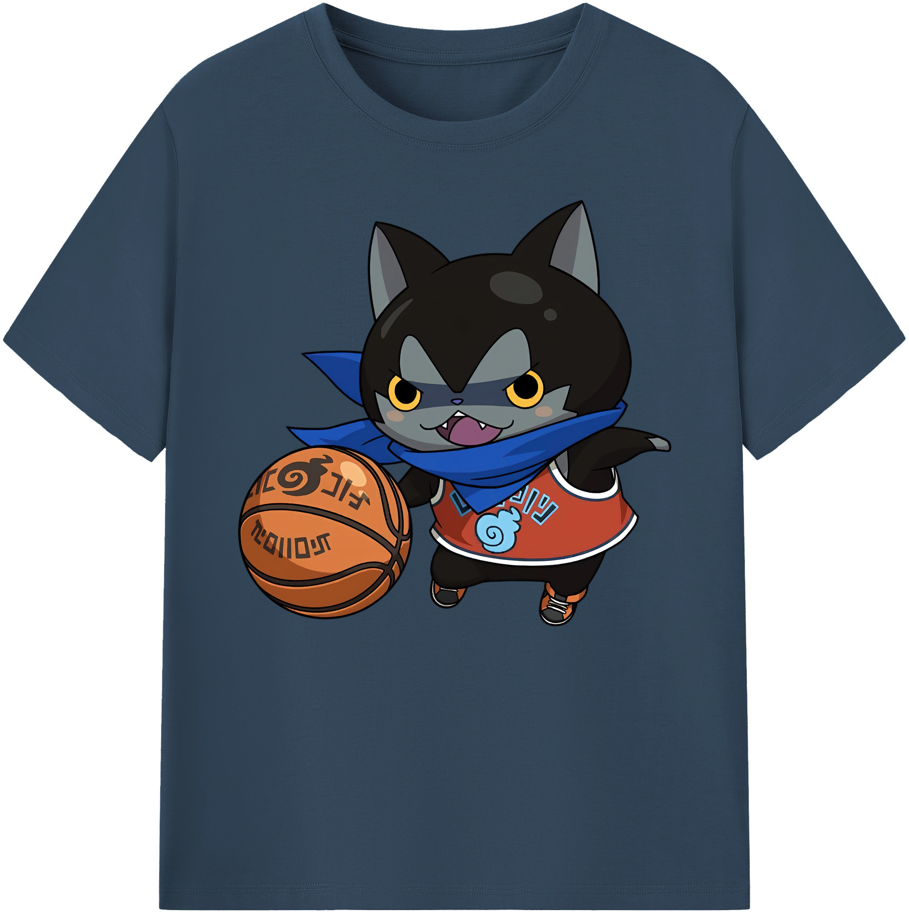 （画像用） 妖怪ウォッチ Yo-kai Watch 綿100％ メンズ半袖Tシャツ｜肌触りやわらか＆通気性