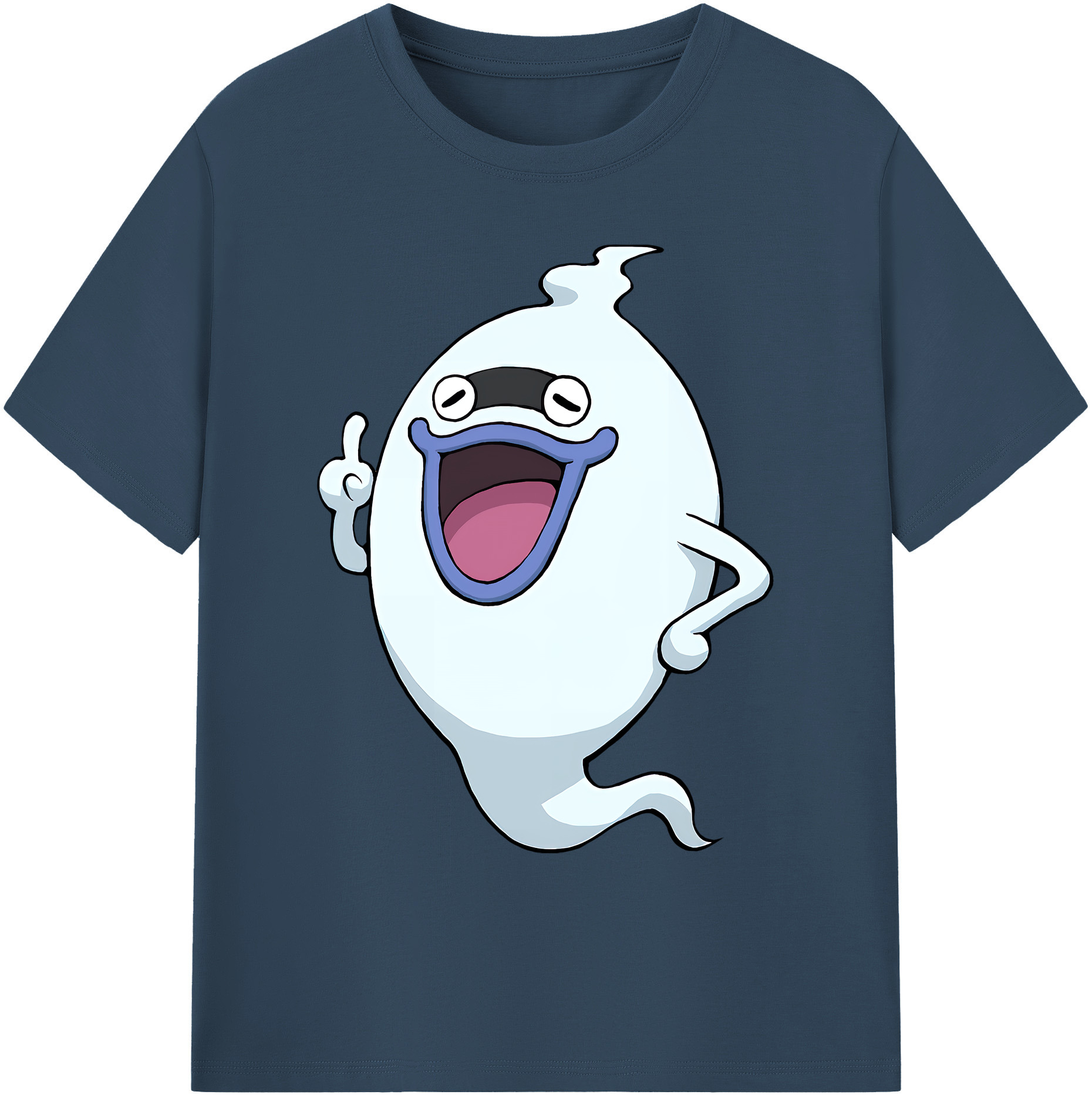 （画像用） 妖怪ウォッチ Yo-kai Watch 綿100％ メンズ半袖Tシャツ｜肌触りやわらか＆通気性
