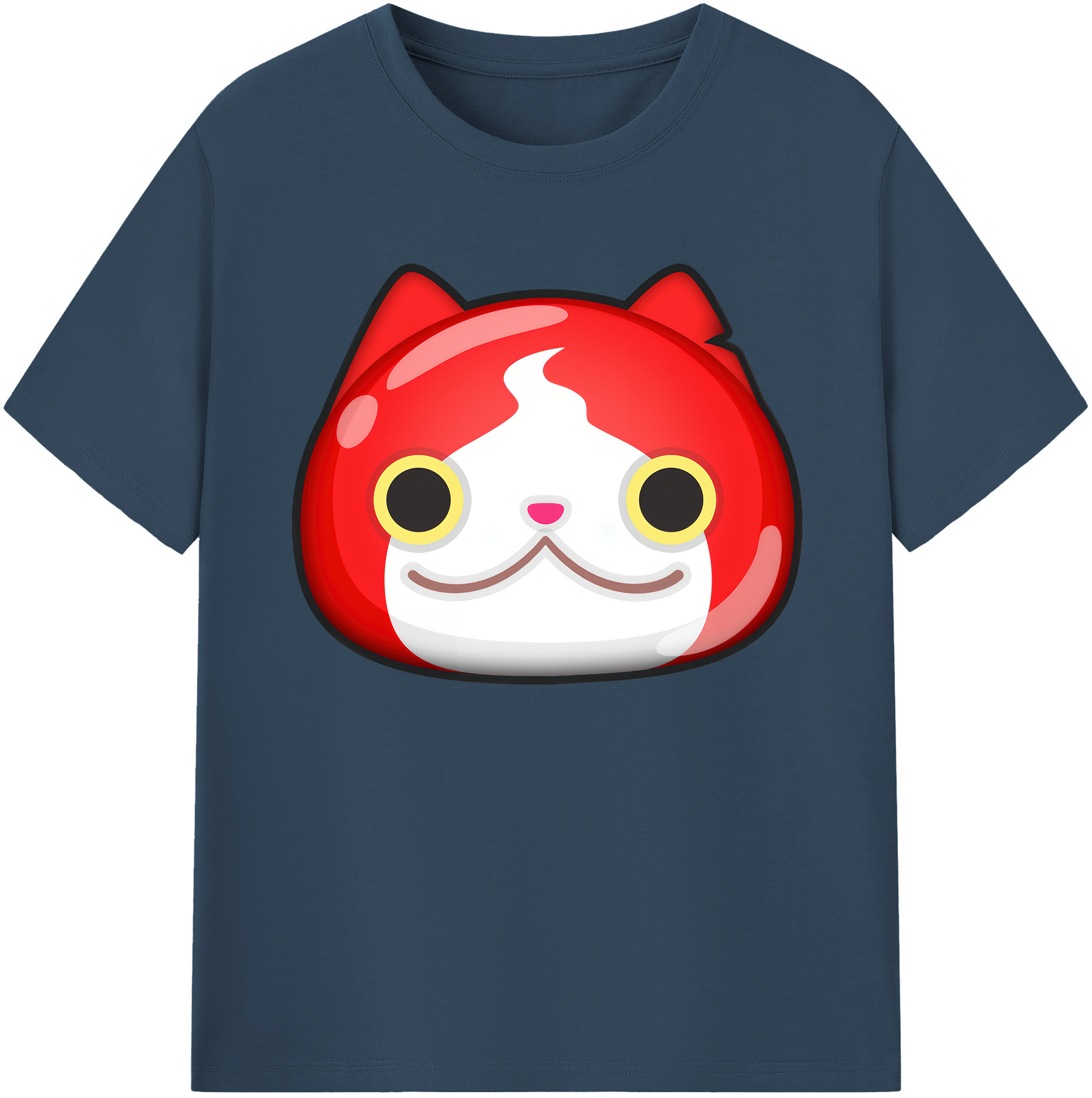 （画像用） 妖怪ウォッチ Yo-kai Watch 綿100％ メンズ半袖Tシャツ｜肌触りやわらか＆通気性